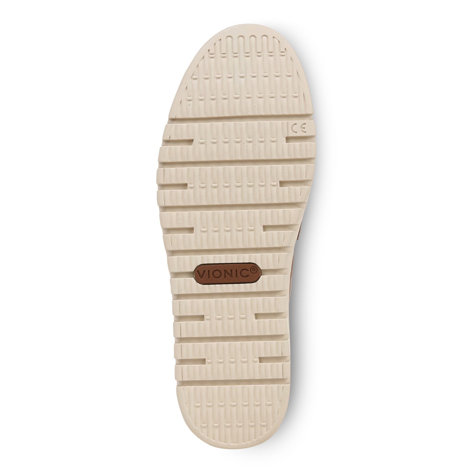 Vionic Uptown A-lin womens Slip On/Loafer/Moc Shoe - Tan - Bottom