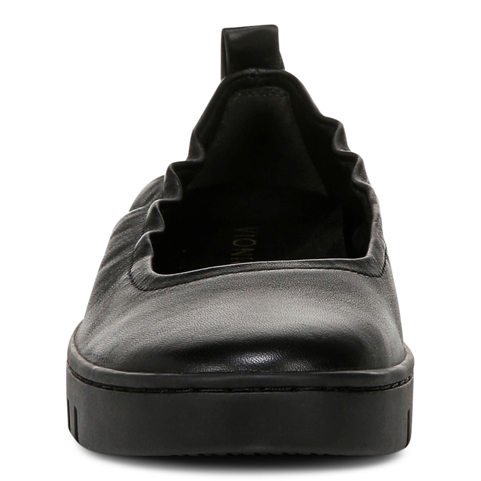 Vionic Uptown Balle womens Slip On/Loafer/Moc Shoe - Black - Front