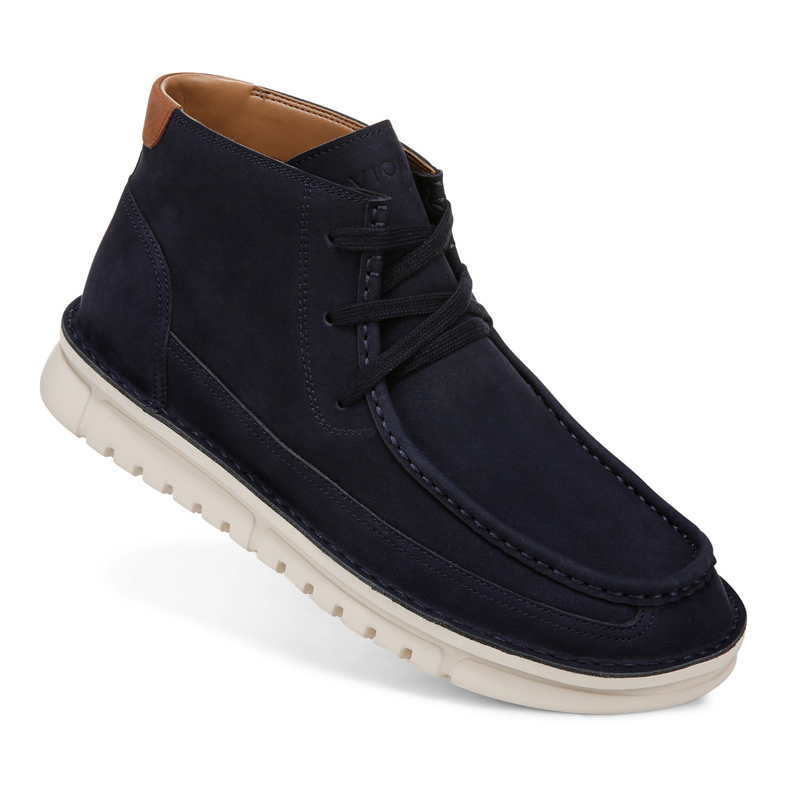 Vionic Uptown Chukk mens Chukka Short Boot - Navy Blazer - UPTOWN CHUKKA-J0748L2400-NAVY BLAZER-13fl-med