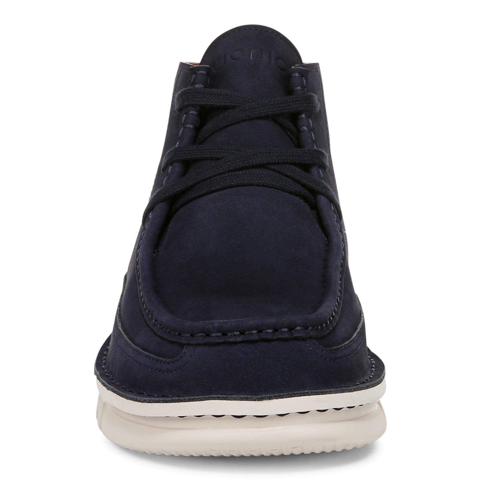 Vionic Uptown Chukk mens Chukka Short Boot - Navy Blazer - Front