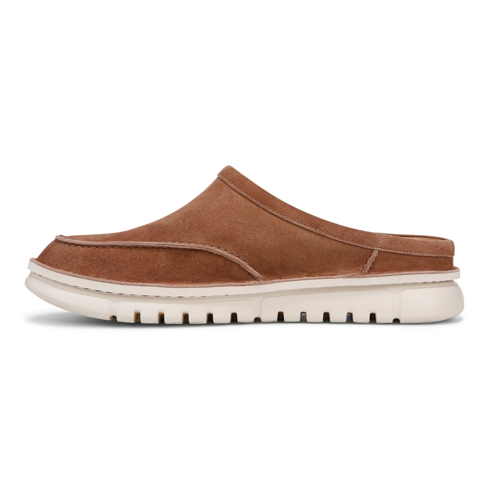 Vionic Uptown Clog mens Mule/Clog Shoe - Hazelnut - Left Side