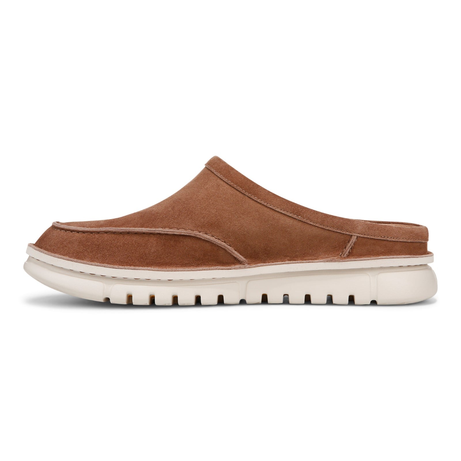 Vionic Uptown Clog mens Mule/Clog Shoe - Hazelnut - Left Side