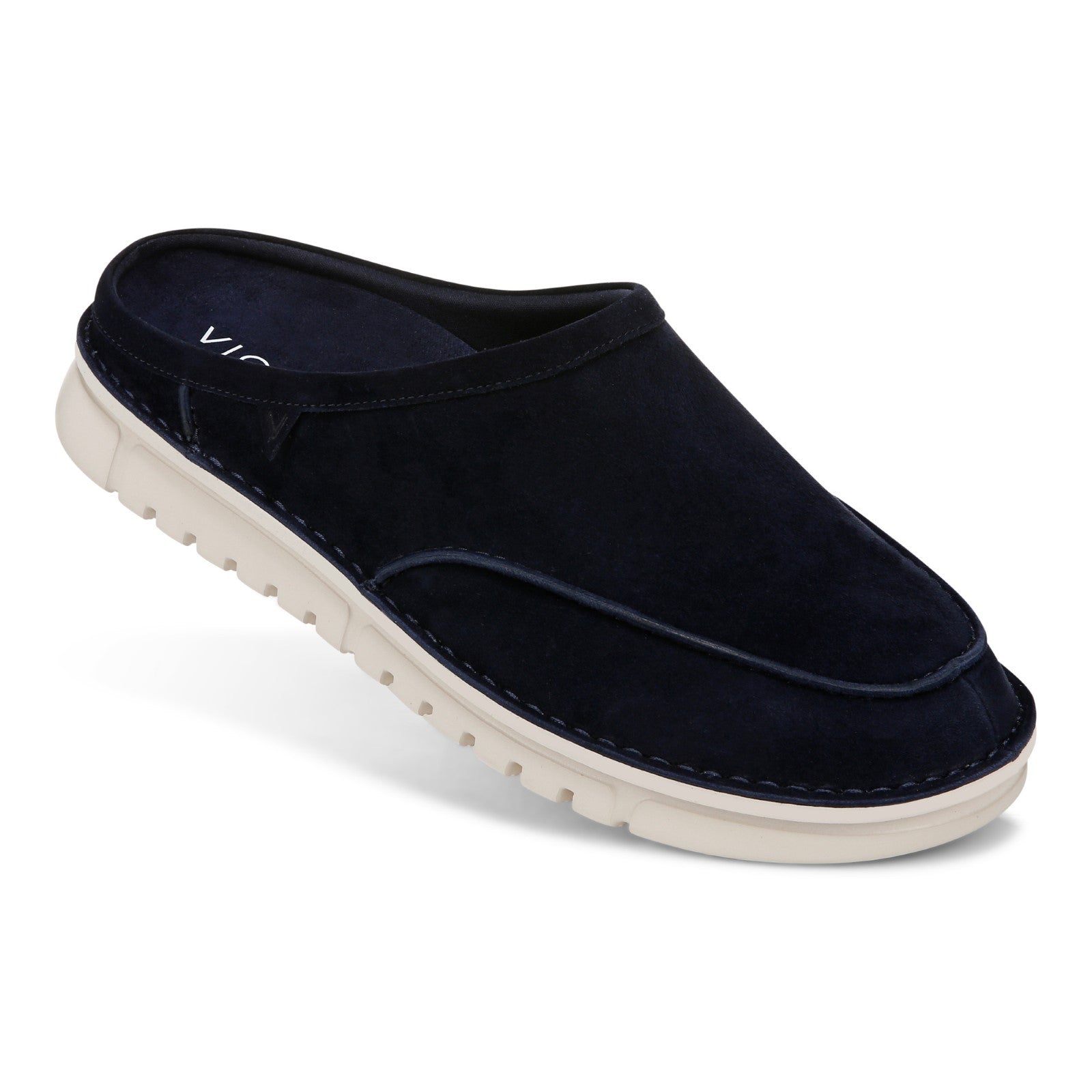 Vionic Uptown Clog mens Mule/Clog Shoe - Navy Blazer - UPTOWN CLOG-J0737L1400-NAVY BLAZER-13fl-med