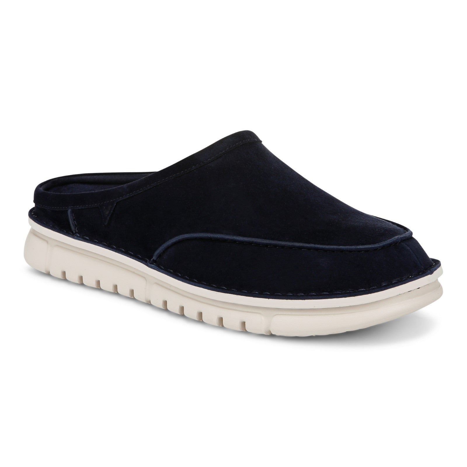 Vionic Uptown Clog mens Mule/Clog Shoe - Navy Blazer - Angle main
