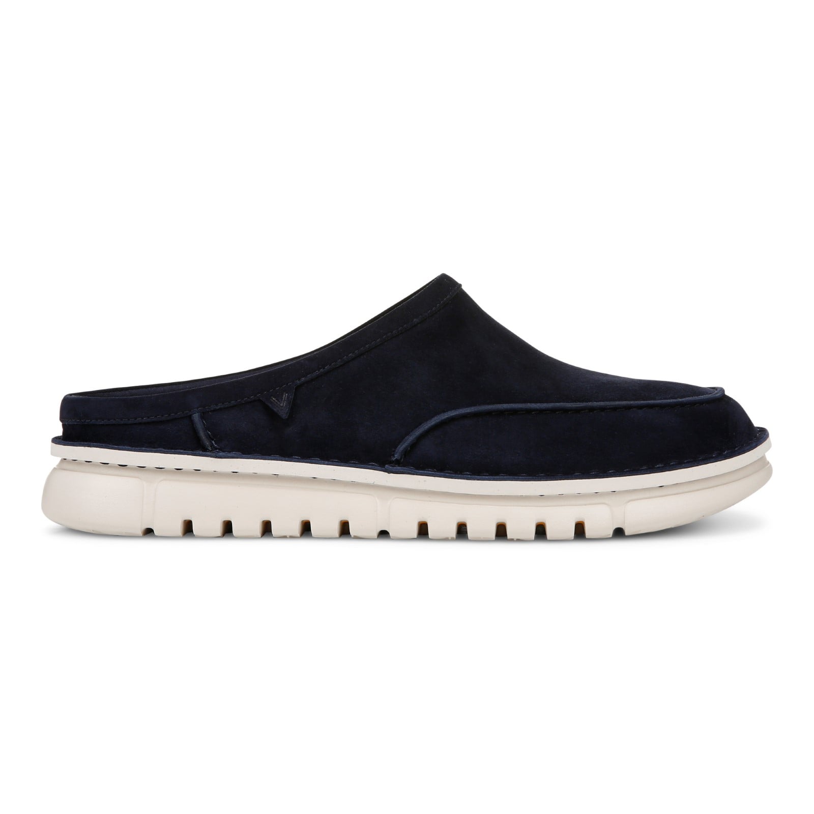 Vionic Uptown Clog mens Mule/Clog Shoe - Navy Blazer - Right side