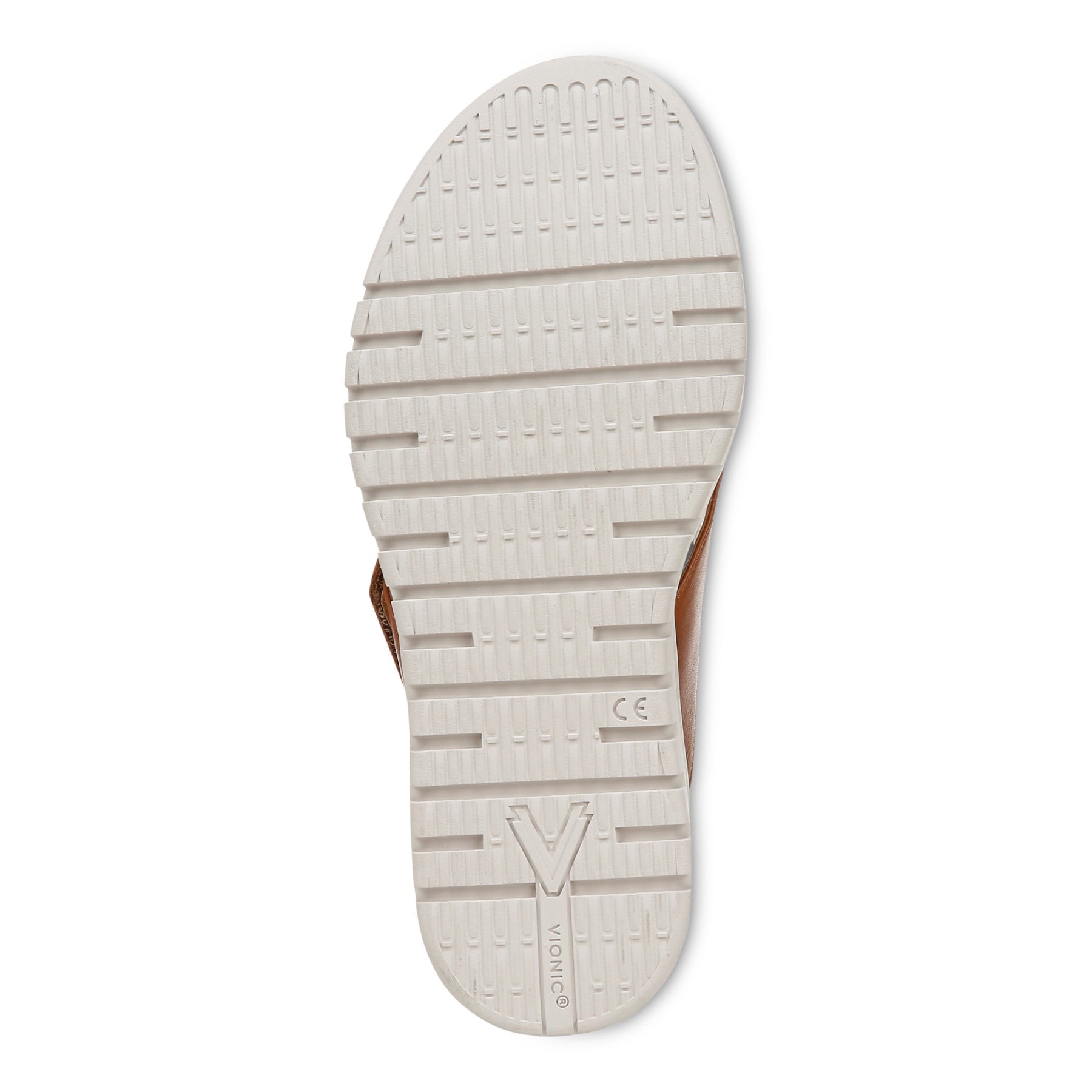 Vionic Uptown Marin Women's Platform Thong Sandal - Tan - Bottom