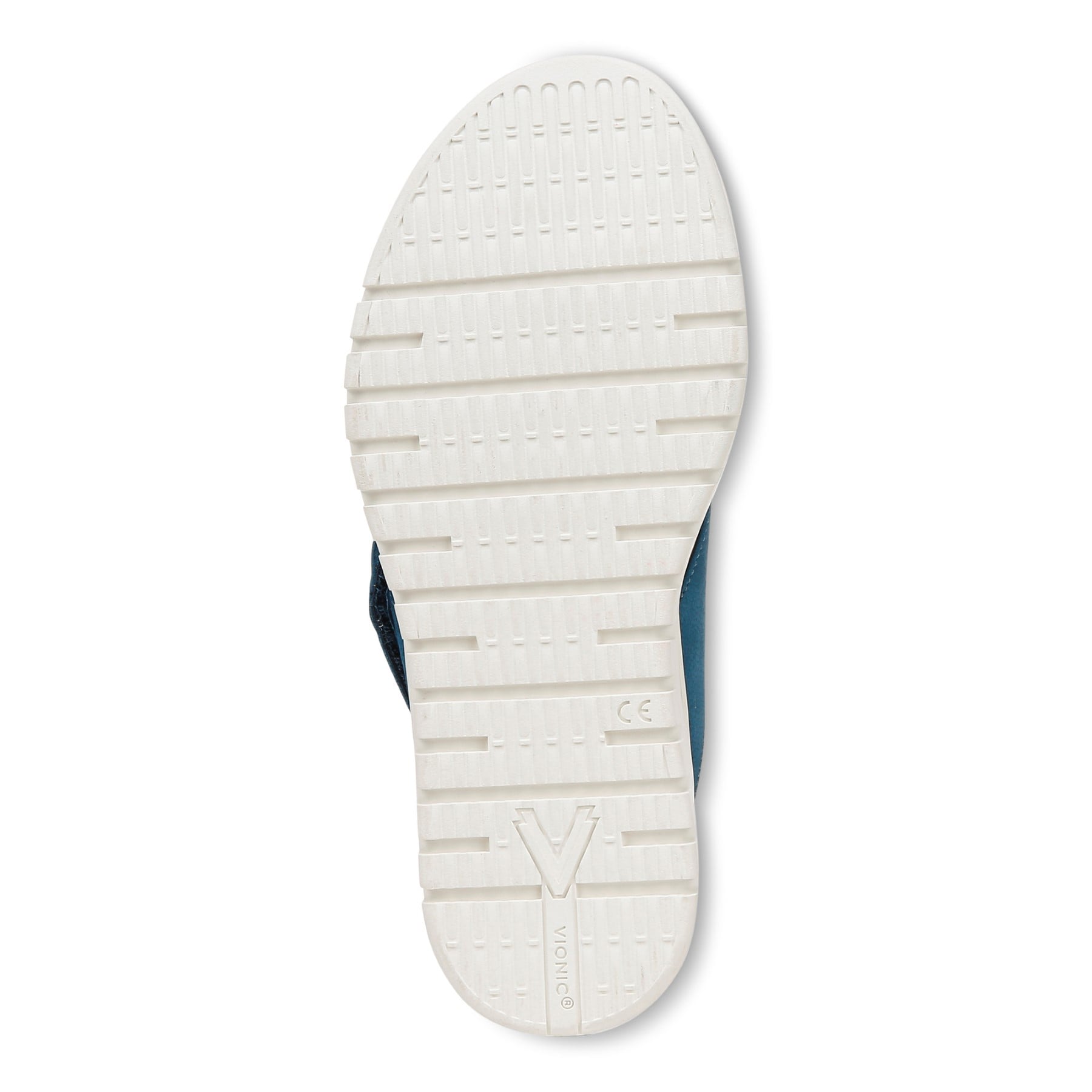 Vionic Uptown Marin Women's Platform Thong Sandal - Celestial Teal - Bottom