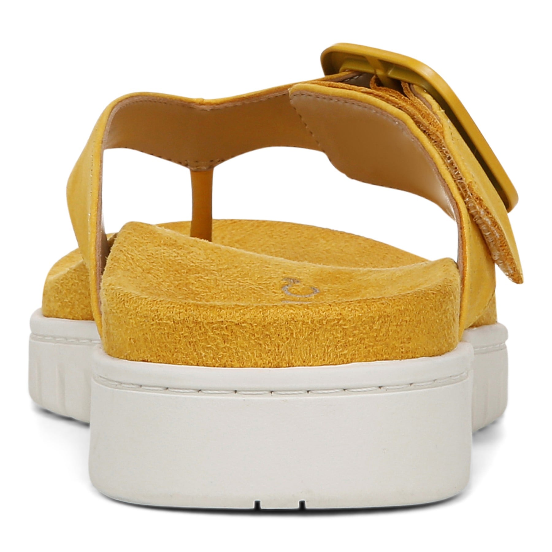 Vionic Uptown Marin Women's Platform Thong Sandal - Daffodil - Back