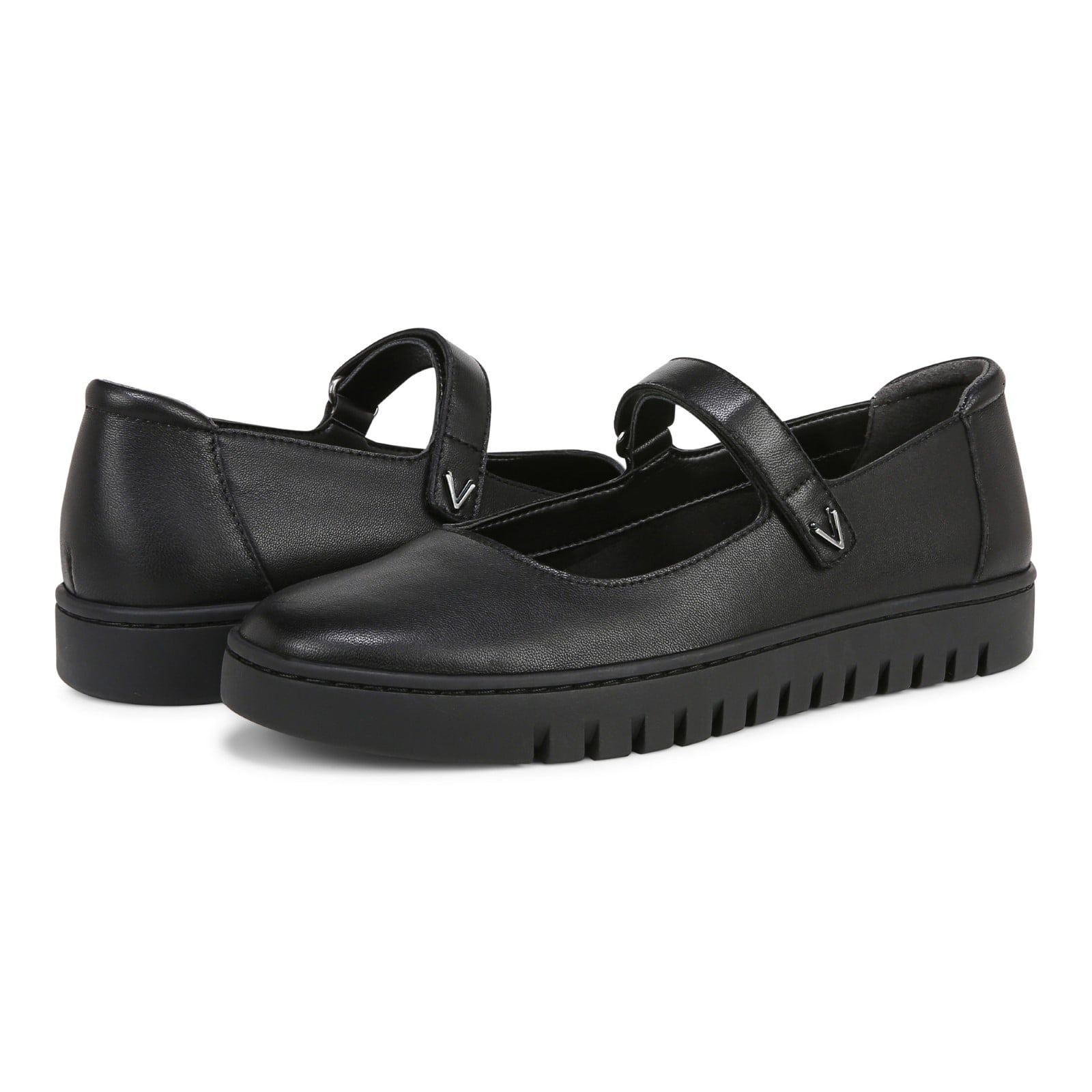 Vionic Uptown Maryj womens Mary Jane Shoe - Black - pair left angle