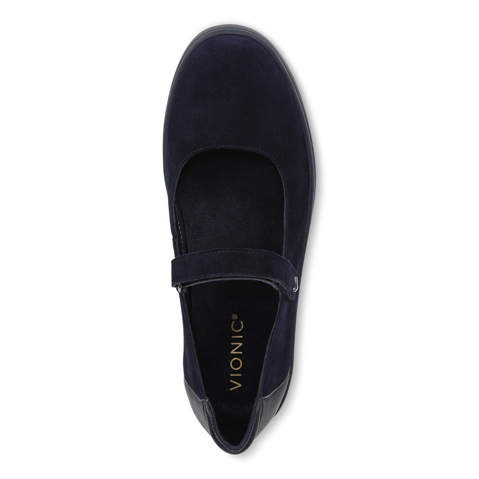 Vionic Uptown Maryj womens Mary Jane Shoe - Navy Blazer - Top