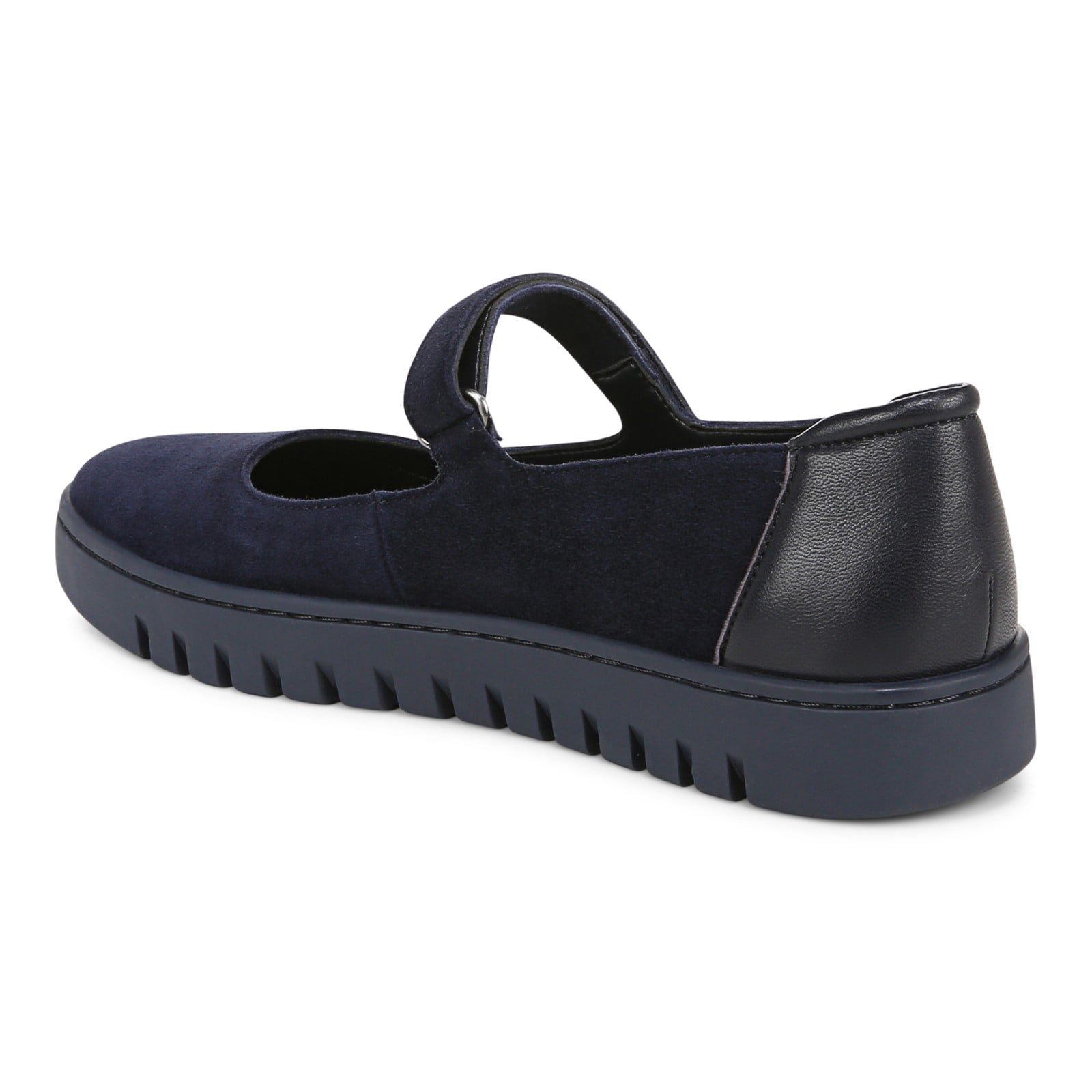 Vionic Uptown Maryj womens Mary Jane Shoe - Navy Blazer - Back angle