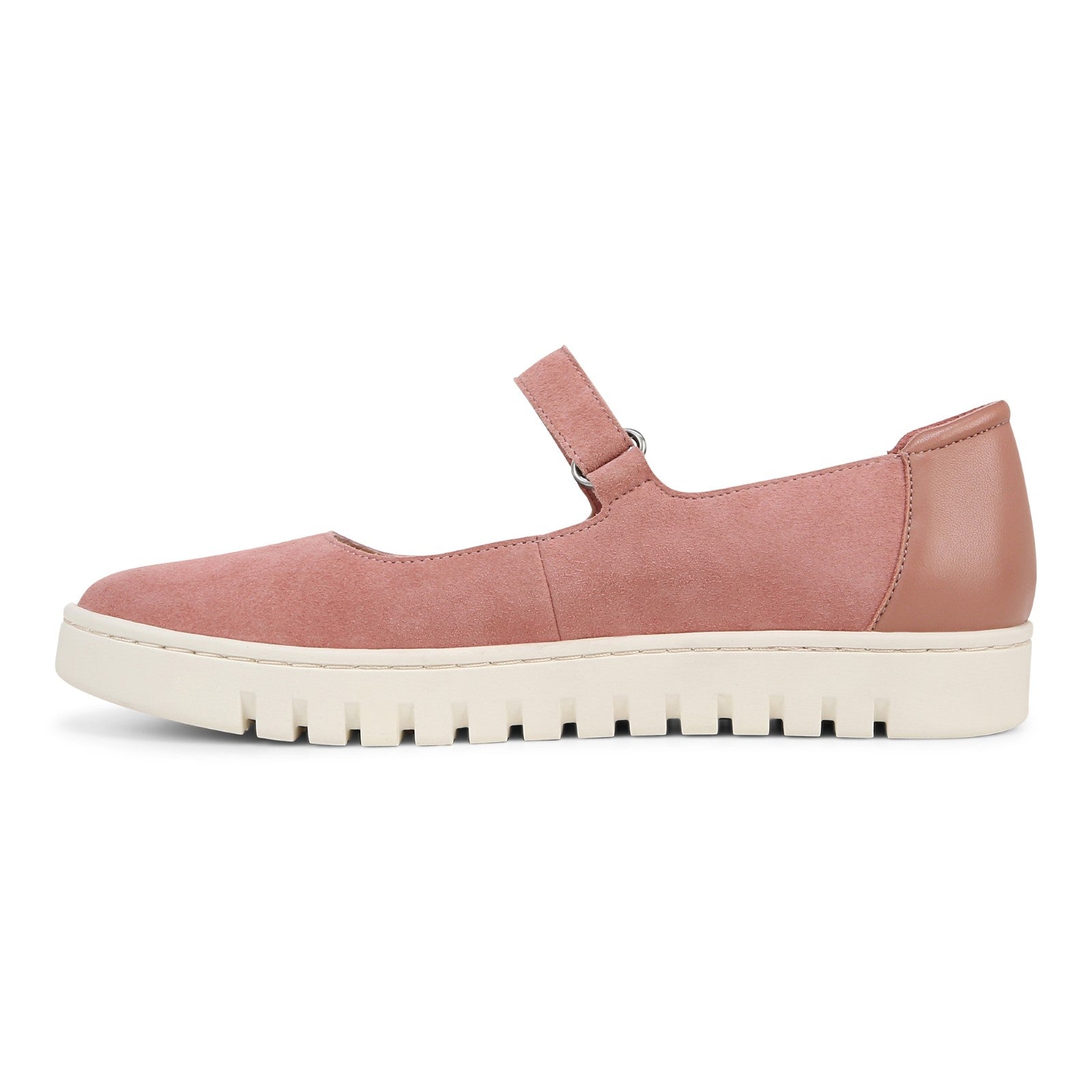 Vionic Uptown Maryj womens Mary Jane Shoe - Cinder Rose - Left Side