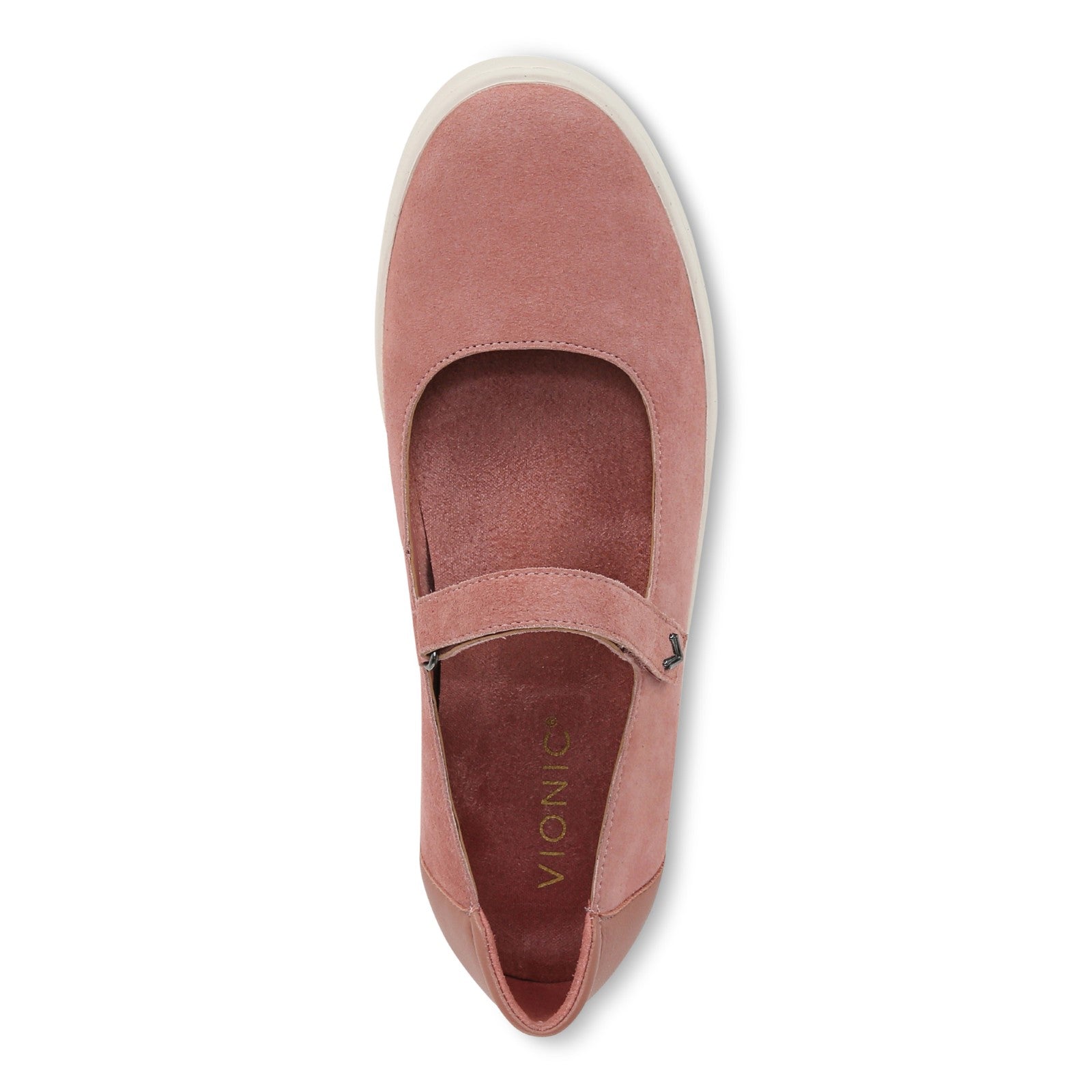 Vionic Uptown Maryj womens Mary Jane Shoe - Cinder Rose - Top