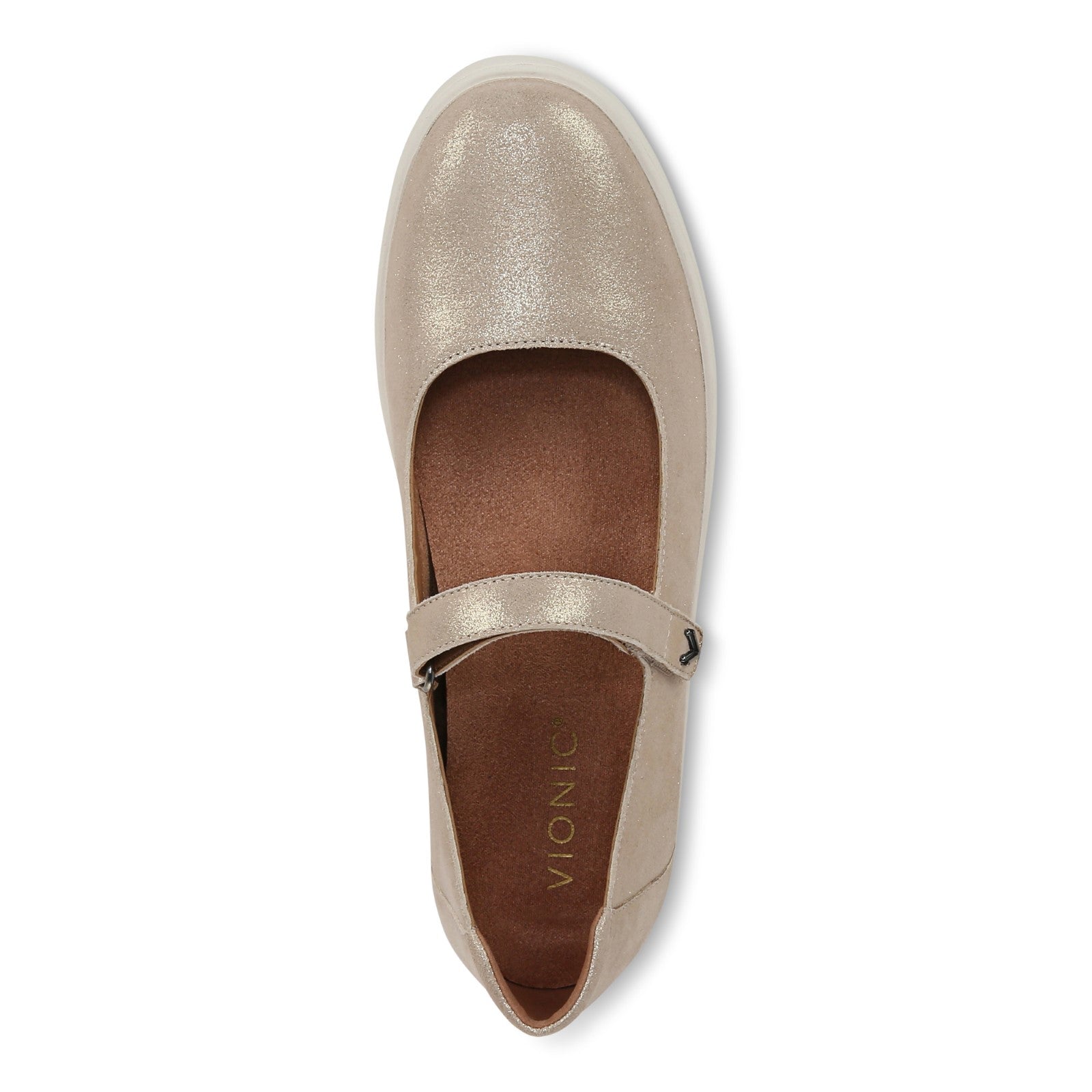 Vionic Uptown Maryj womens Mary Jane Shoe - Gold - Top