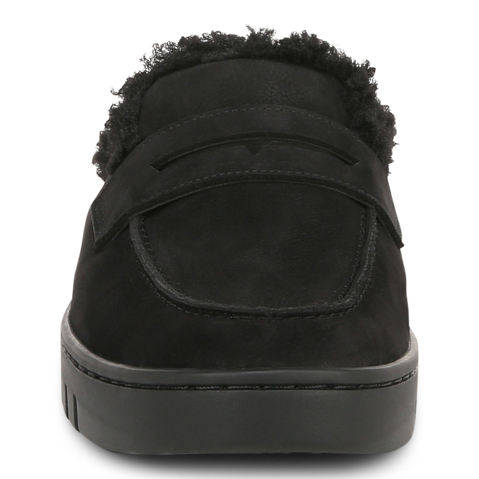 Vionic Uptown Mule - Women's Comfortable Orthotic Clog Shoe - Black - Front