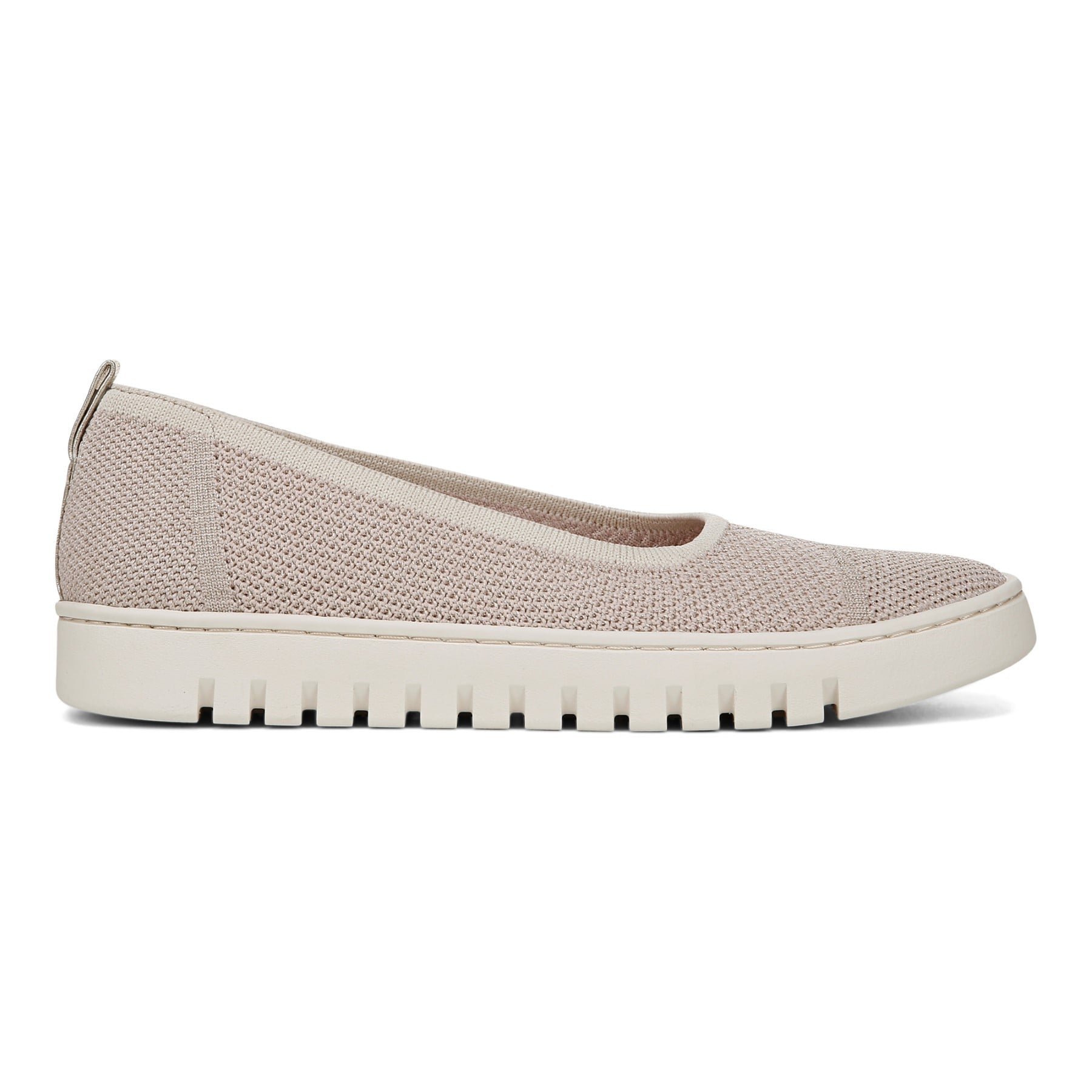 Vionic Uptown Skimmer Women's Knit Slip-On Comfort Shoe - Cameo Rose/gold - Right side