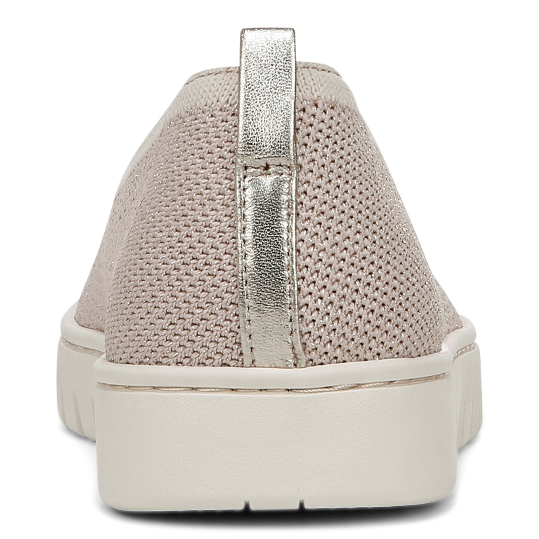 Vionic Uptown Skimmer Women's Knit Slip-On Comfort Shoe - Cameo Rose/gold - Back