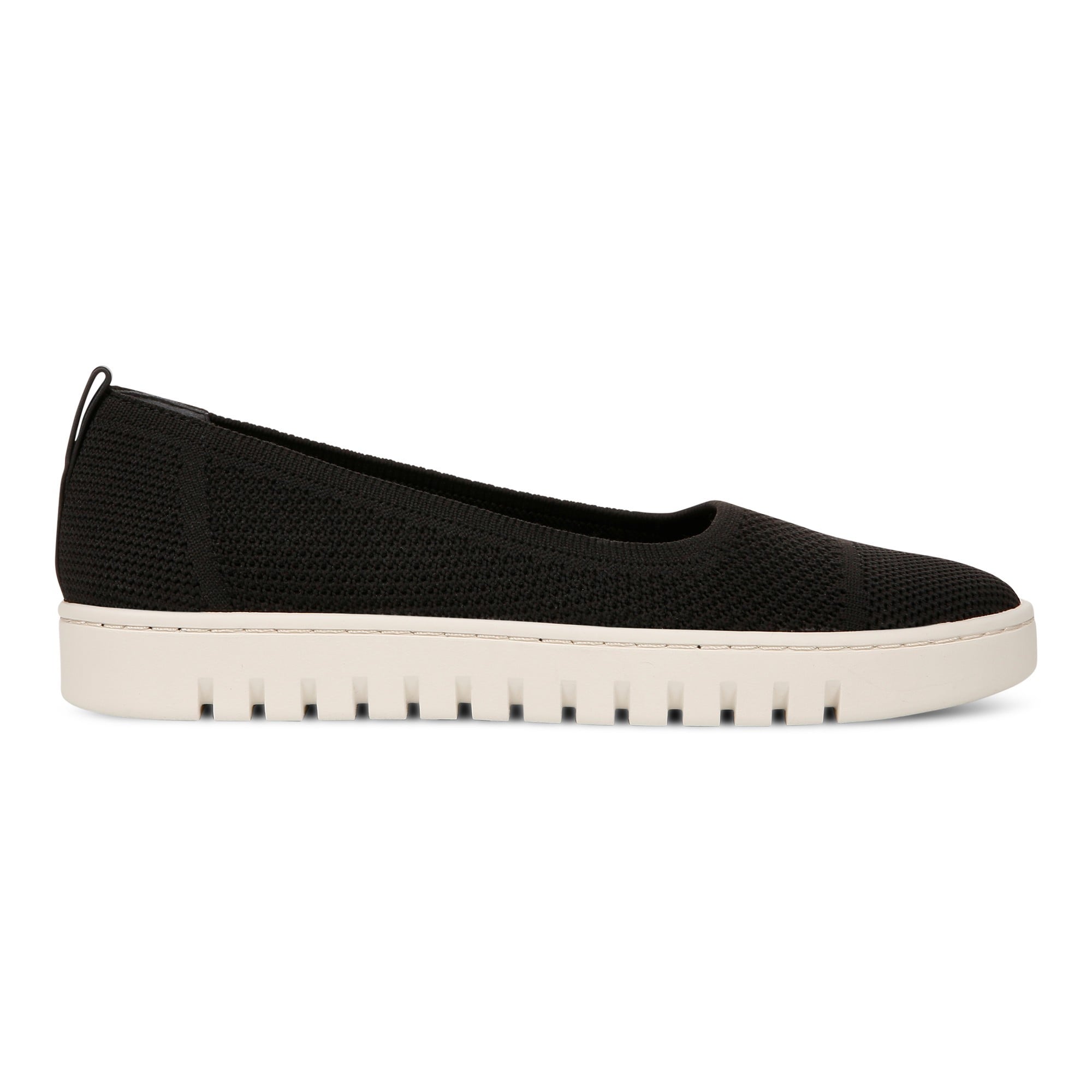 Vionic Uptown Skimmer Women's Knit Slip-On Comfort Shoe - Black - Right side