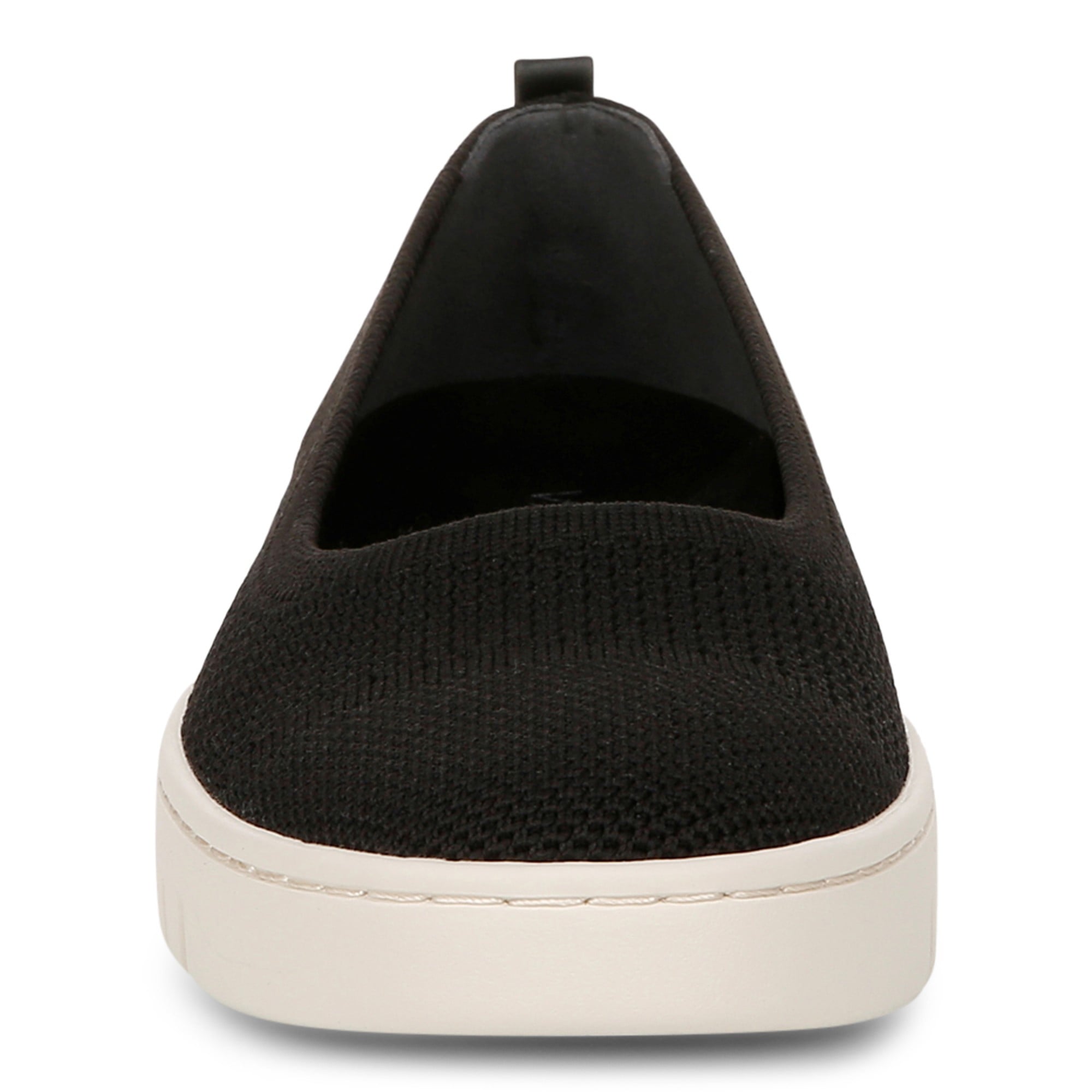 Vionic Uptown Skimmer Women's Knit Slip-On Comfort Shoe - Black - Front