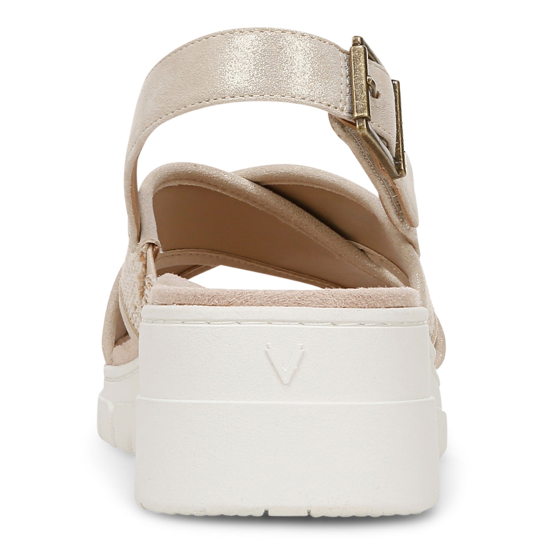 Vionic Uptown Sonoma Women's Slingback Comfort Sandal - Natural - Back