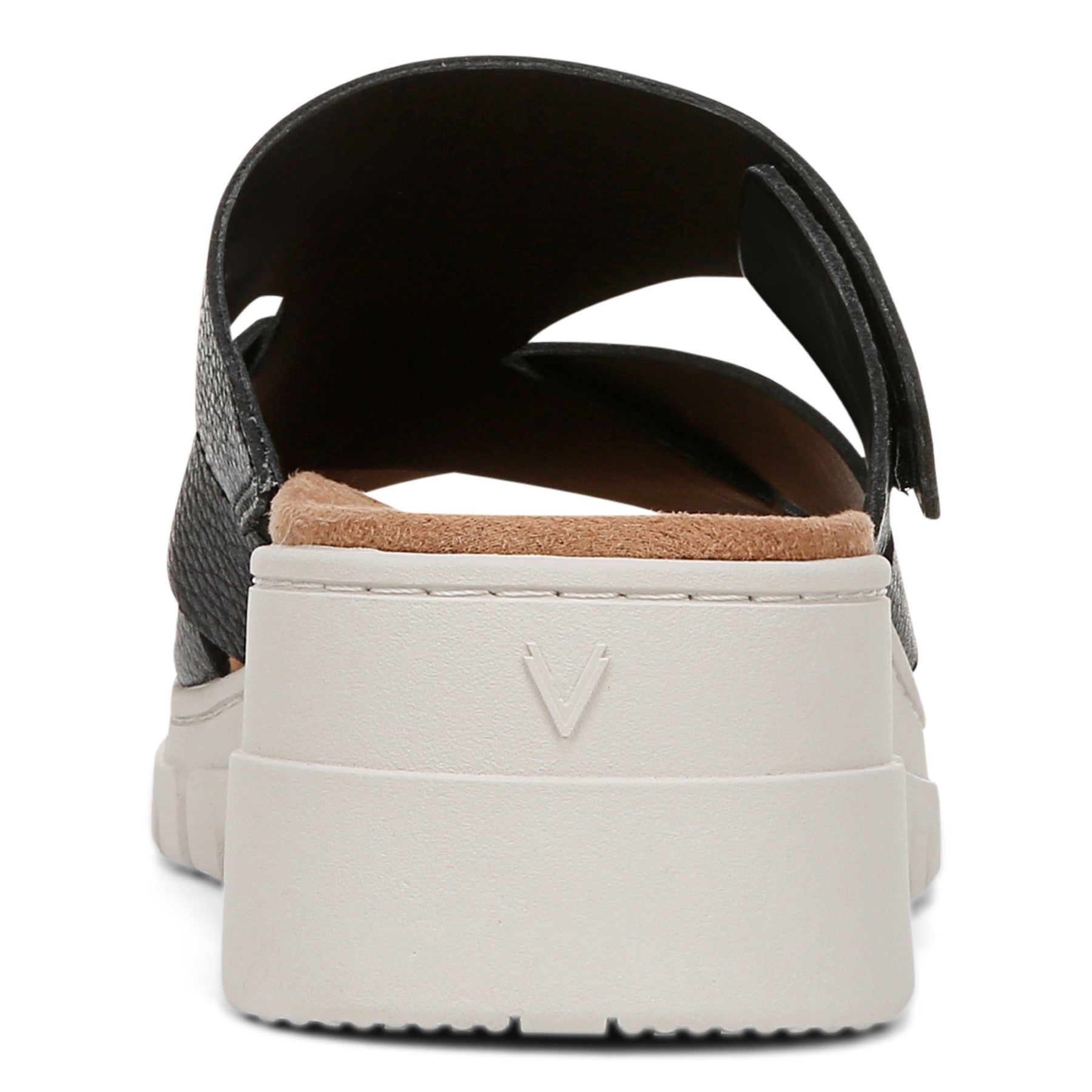 Vionic Uptown Sunset Women's Slide Sandal - Black - Back