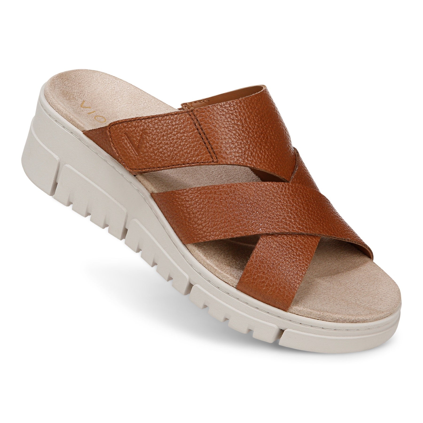 Vionic Uptown Sunset Women's Slide Sandal - Tan - UPTOWN SUNSET-J3196L1200-TAN-13fl-med