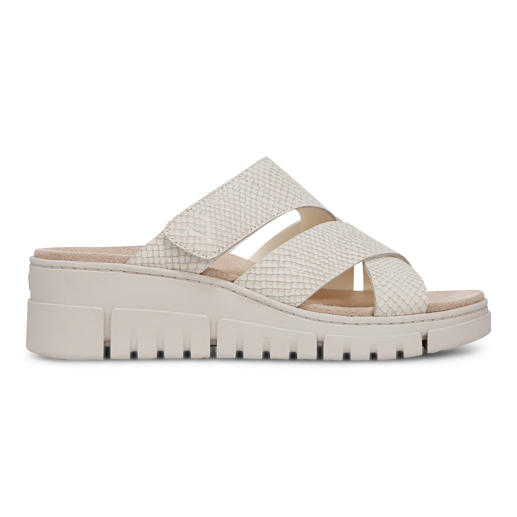 Vionic Uptown Sunset Women's Slide Sandal - Ivory - Right side
