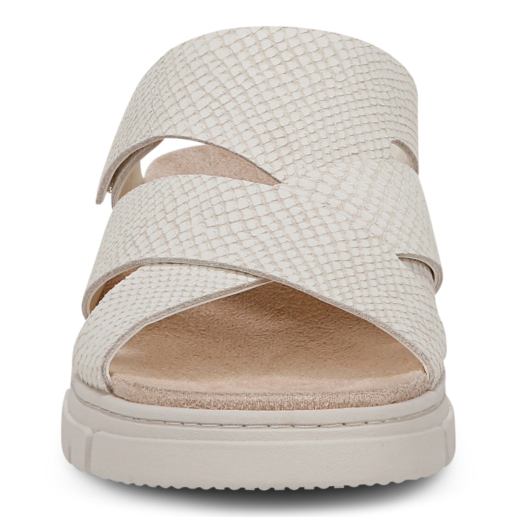 Vionic Uptown Sunset Women's Slide Sandal - Ivory - Front