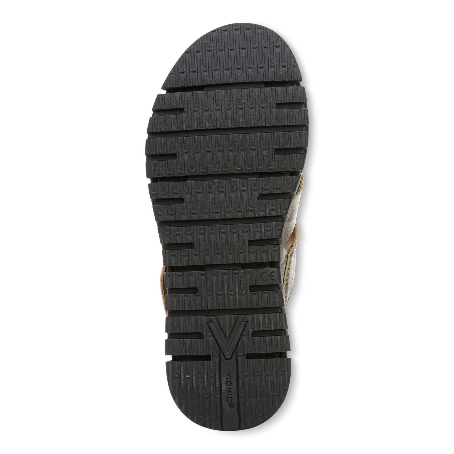 Vionic Uptown Sunset Women's Slide Sandal - Gunmetal - Bottom