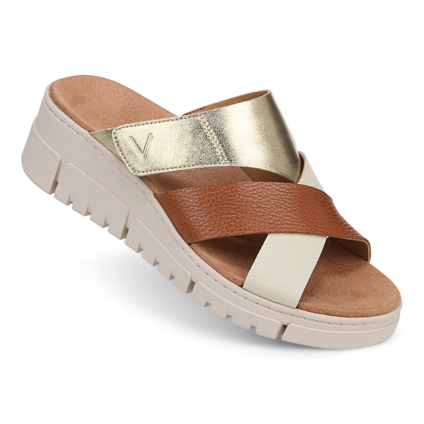 Vionic Uptown Sunset Women's Orthotic Supportive Slide Sandal