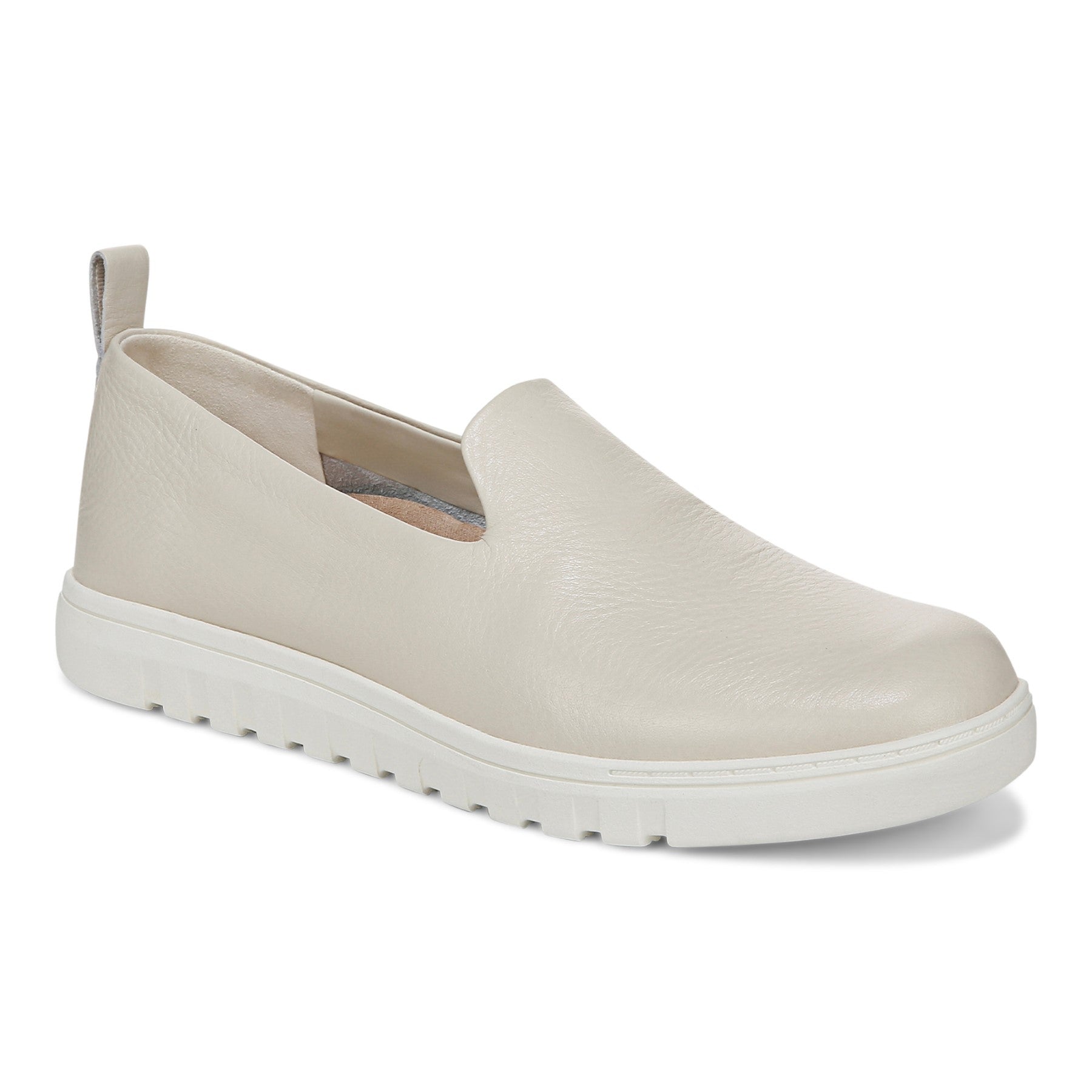 Vionic Uptown Willa Women's Orthotic Slip-On Loafer in Cream
