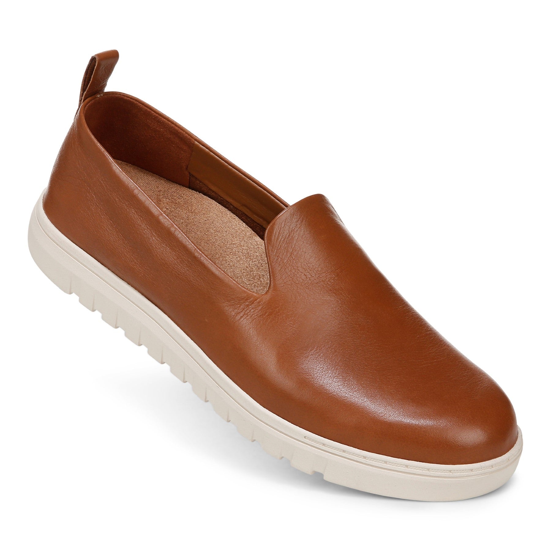 Vionic Uptown Willa womens Slip On/Loafer/Moc Shoe - Tan - UPTOWN WILLA-J3220L1200-TAN-13fl-med