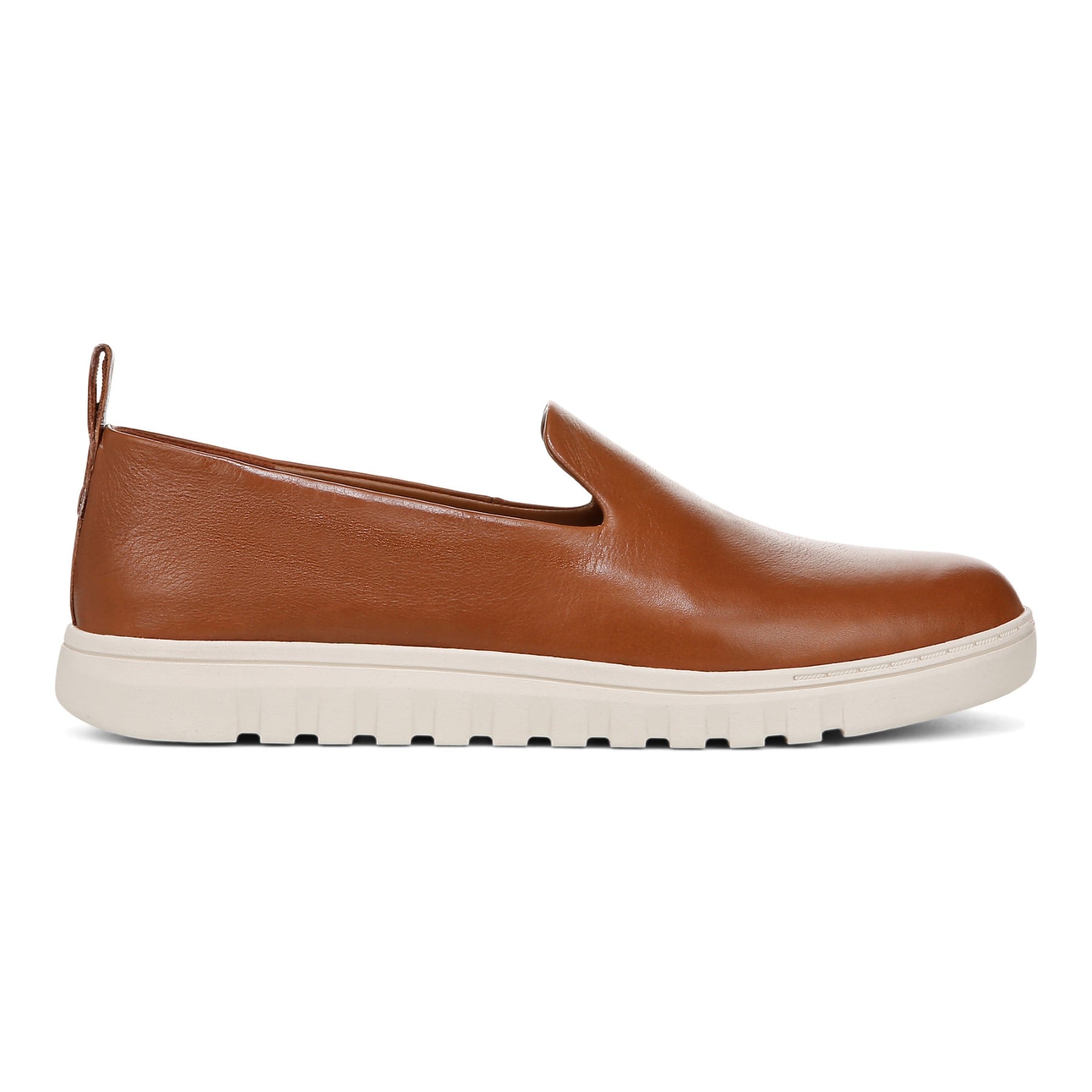 Vionic Uptown Willa womens Slip On/Loafer/Moc Shoe - Tan - Right side