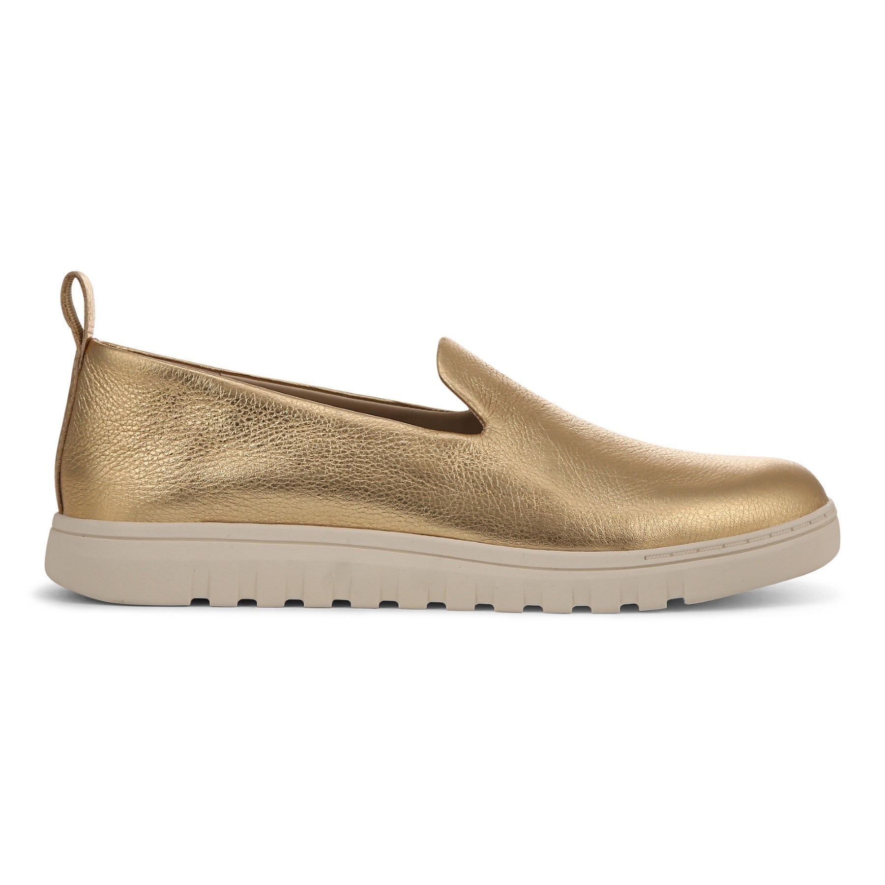 Vionic Uptown Willa womens Slip On/Loafer/Moc Shoe - Gold - Right side