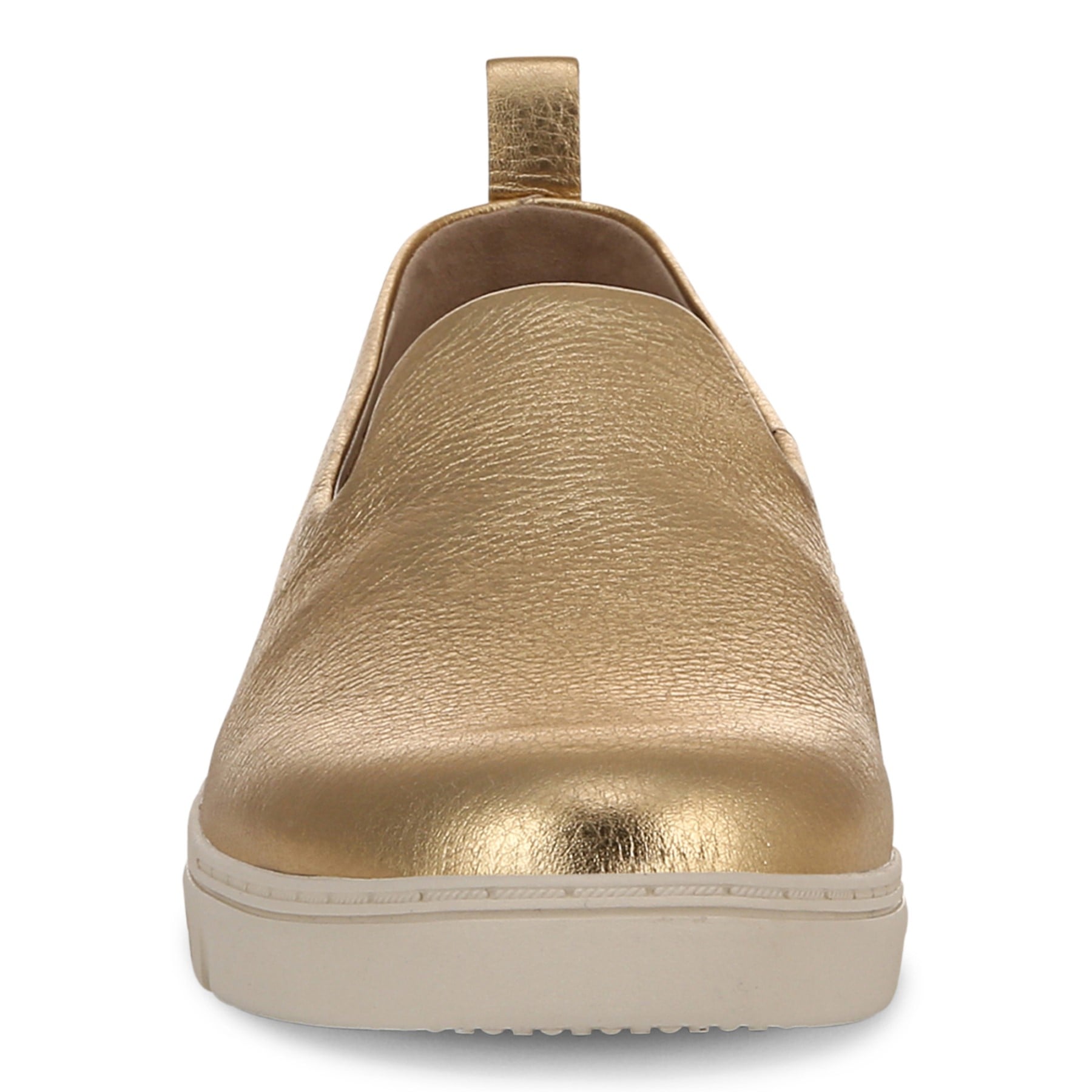 Vionic Uptown Willa womens Slip On/Loafer/Moc Shoe - Gold - Front