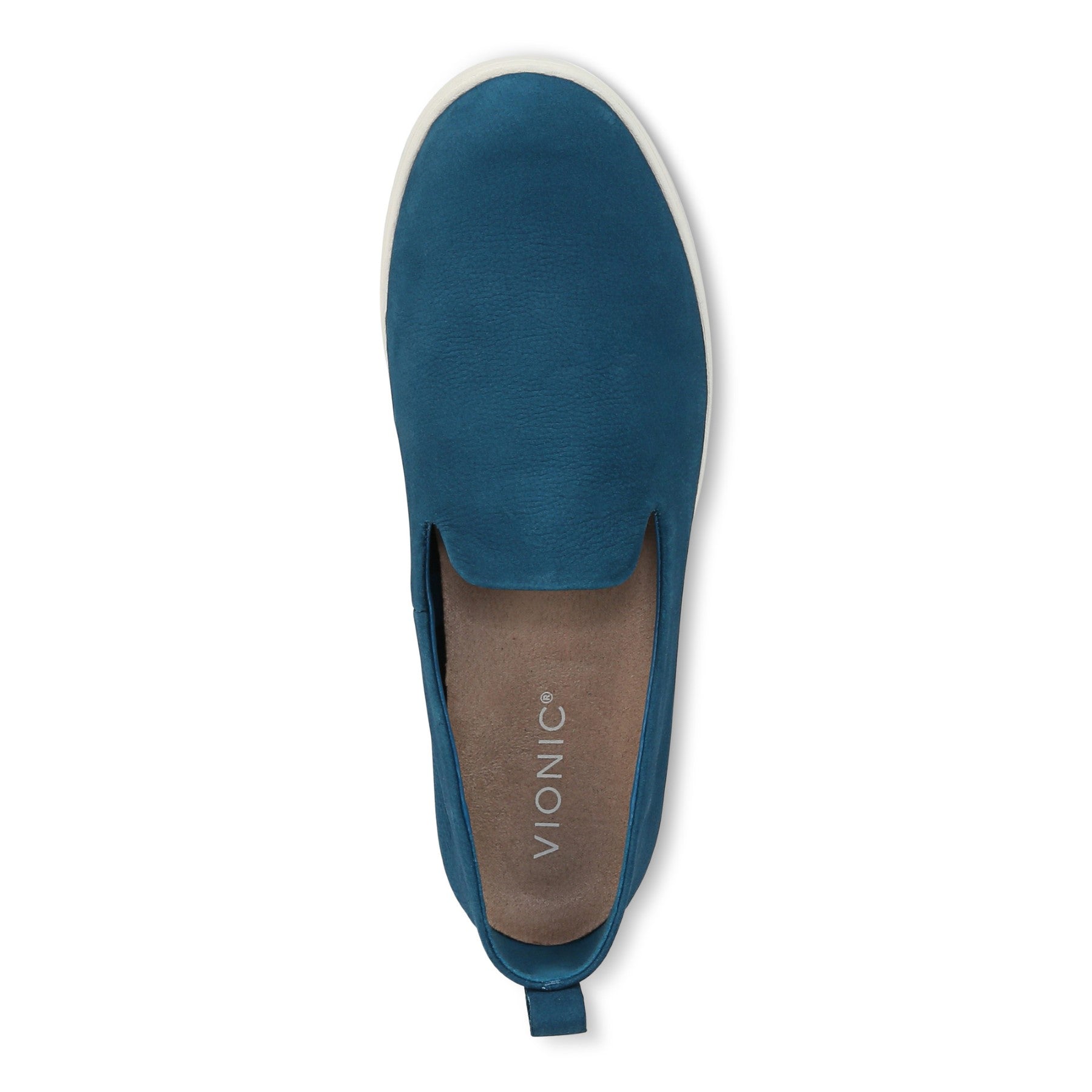 Vionic Uptown Willa womens Slip On/Loafer/Moc Shoe - Celestial Teal - Top