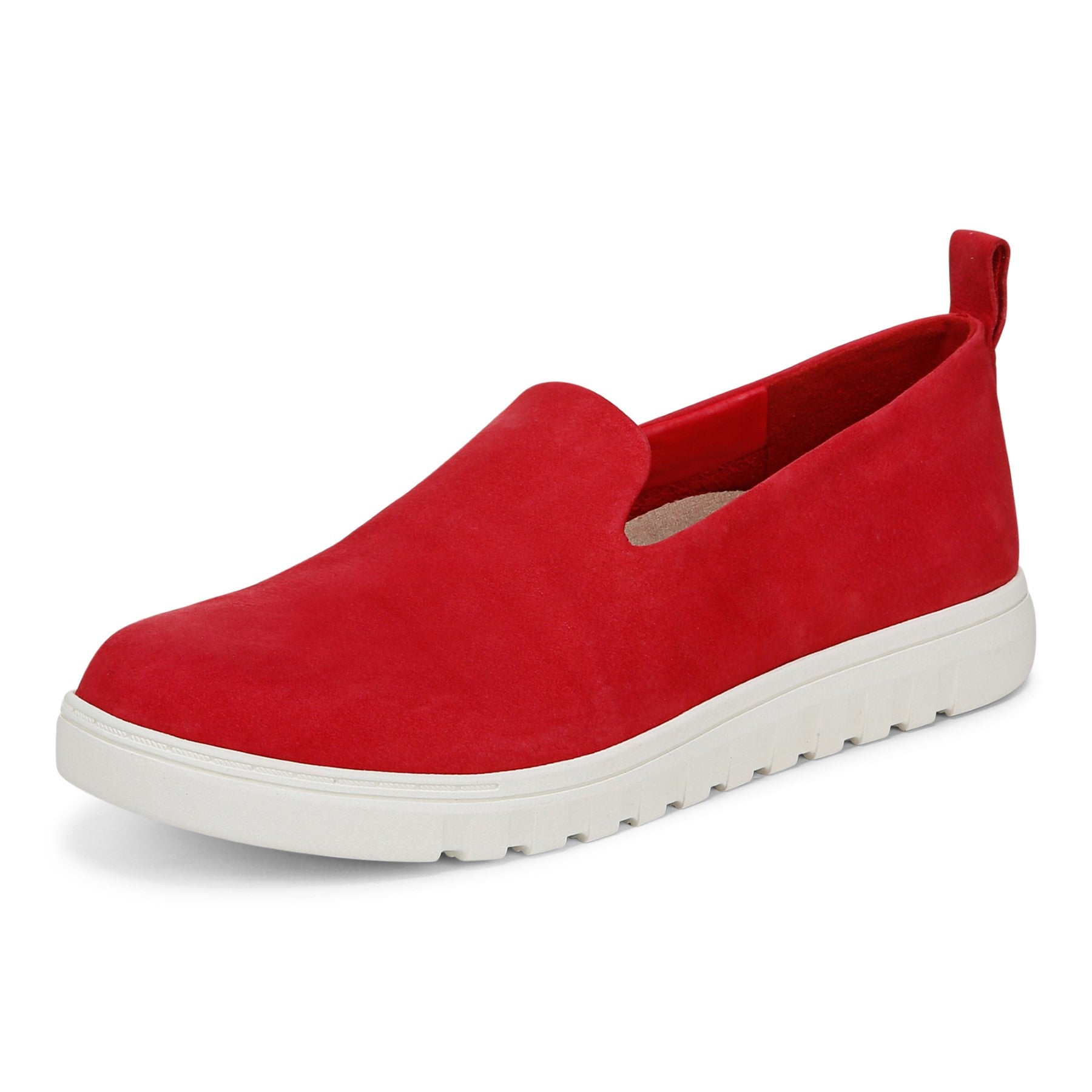 Vionic Uptown Willa womens Slip On/Loafer/Moc Shoe - Fruit Punch - Left angle