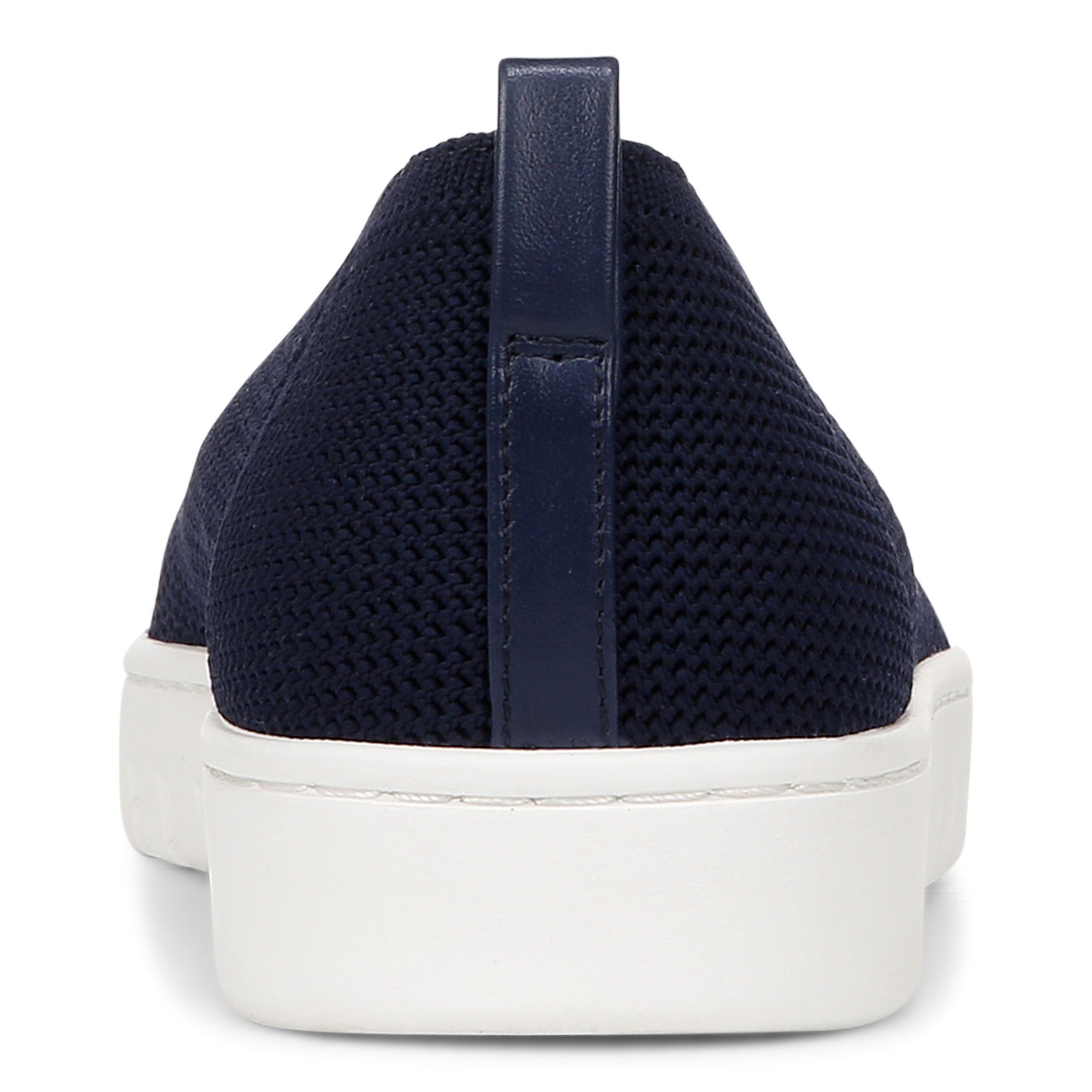 Vionic Uptown Skimmer Women's Knit Slip-On Comfort Shoe - Navy - Back