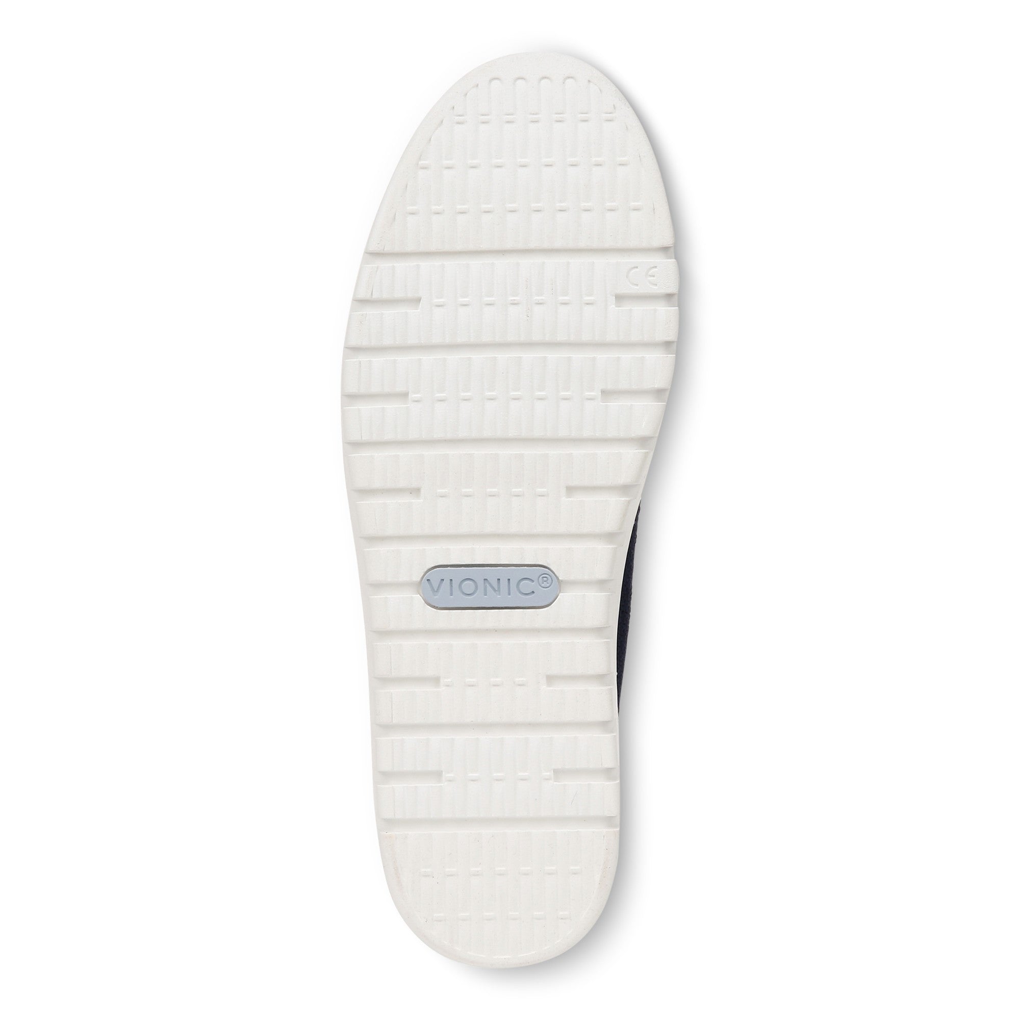 Vionic Uptown Skimmer Women's Knit Slip-On Comfort Shoe - Navy - Bottom