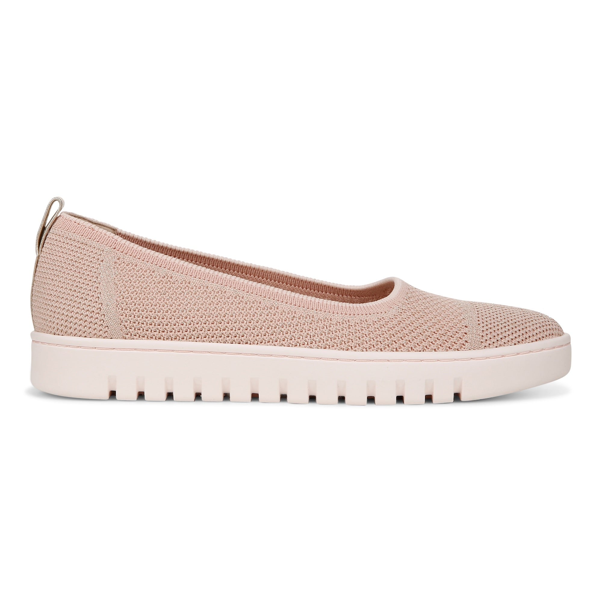 Vionic Uptown Skimmer Women's Knit Slip-On Comfort Shoe - Light Pink - Right side