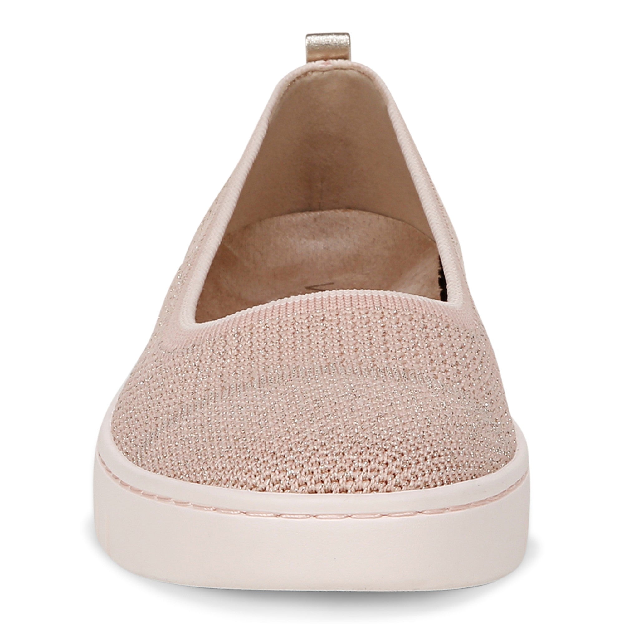 Vionic Uptown Skimmer Women's Knit Slip-On Comfort Shoe - Light Pink - Front