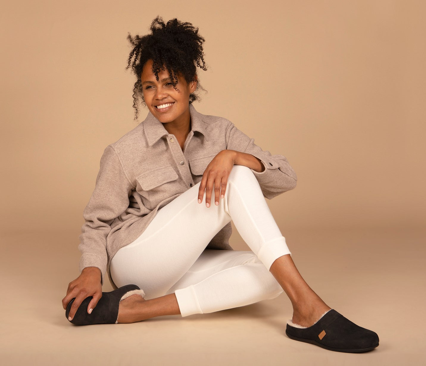 Strive Vienna Women's Supportive Slippers -  VIENNA Black Lifestyle