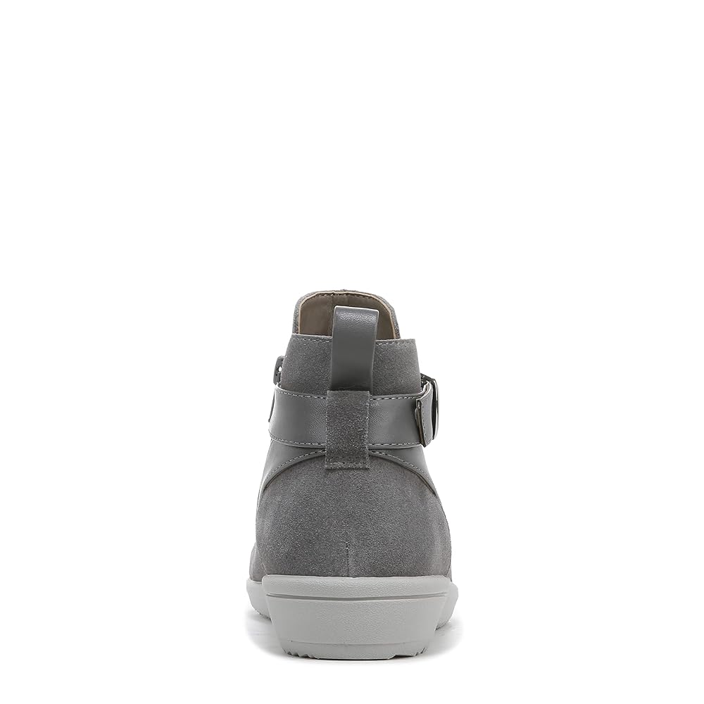 Vionic Romy - Women's Water Repellent Suede Ankle Boots - Charcoal