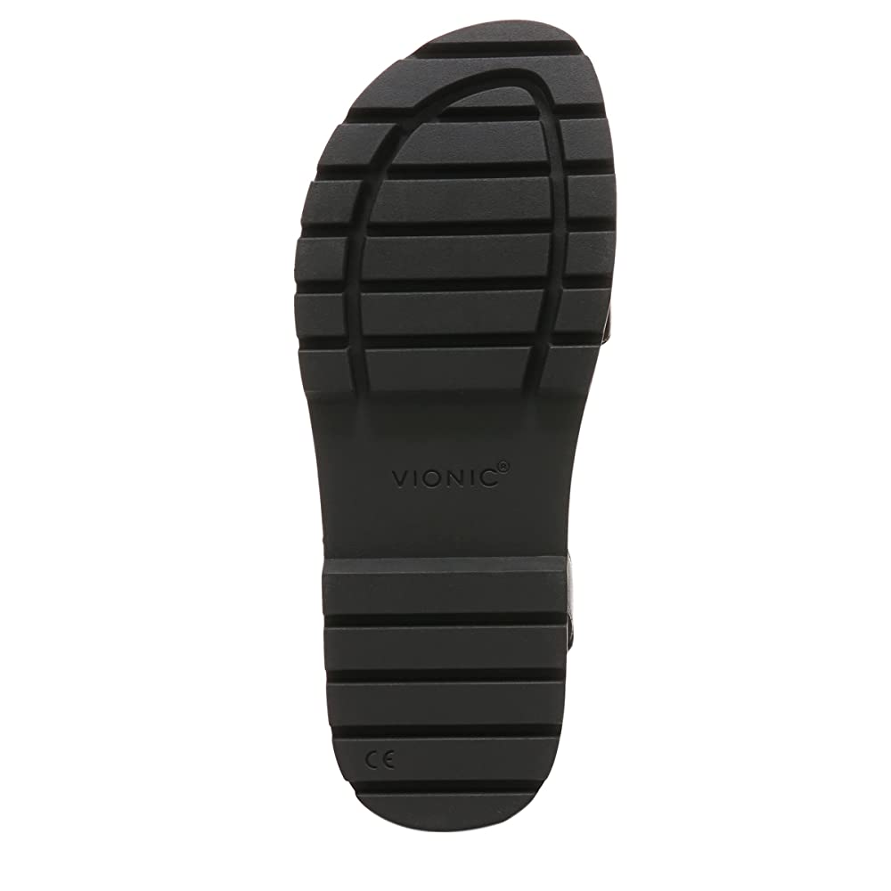 Vionic Jamie Women's Platform Lug Sandal - Black