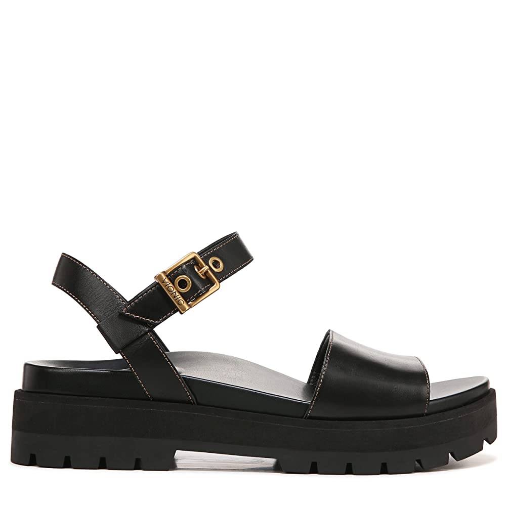 Vionic Jamie Women's Platform Lug Sandal - Black
