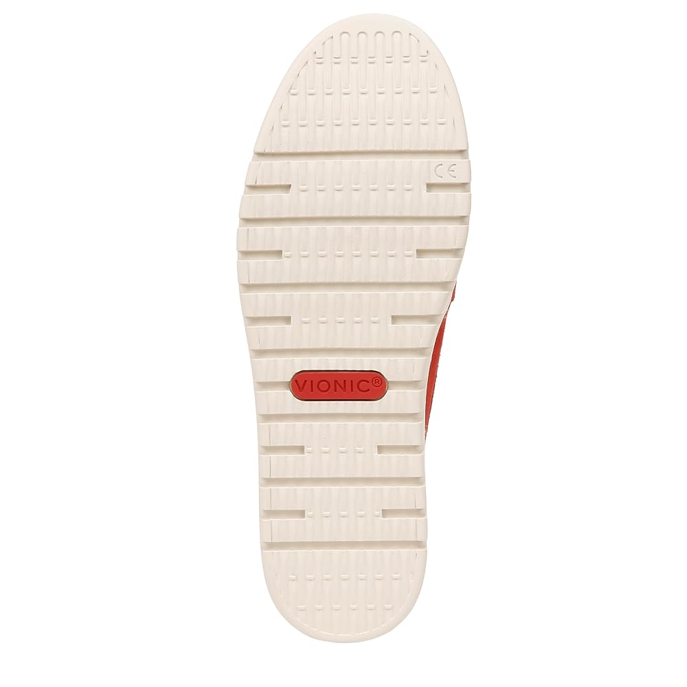 Vionic Uptown Resort Women's Slip-On Loafer Moc Casual Shoes - Red