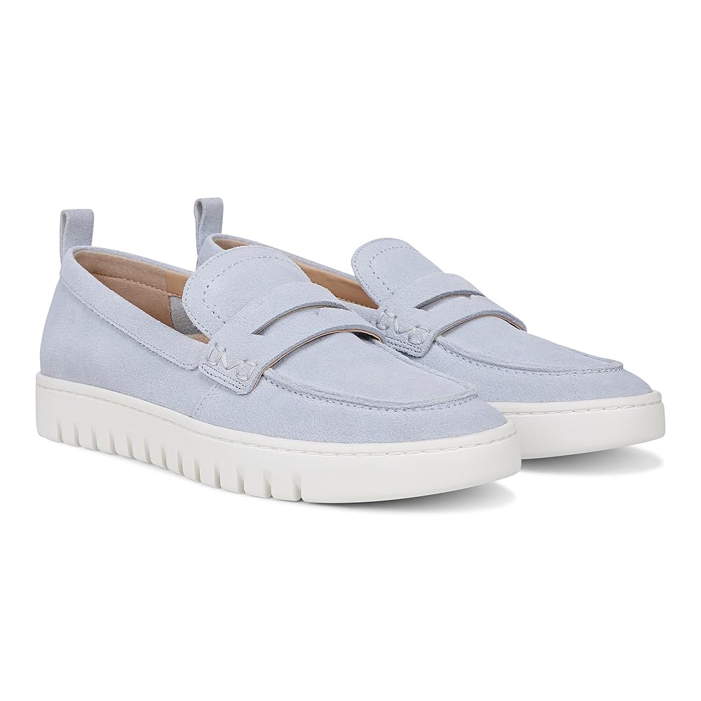 Vionic Uptown Resort Women's Slip-On Loafer Moc Casual Shoes - Skyway Blue