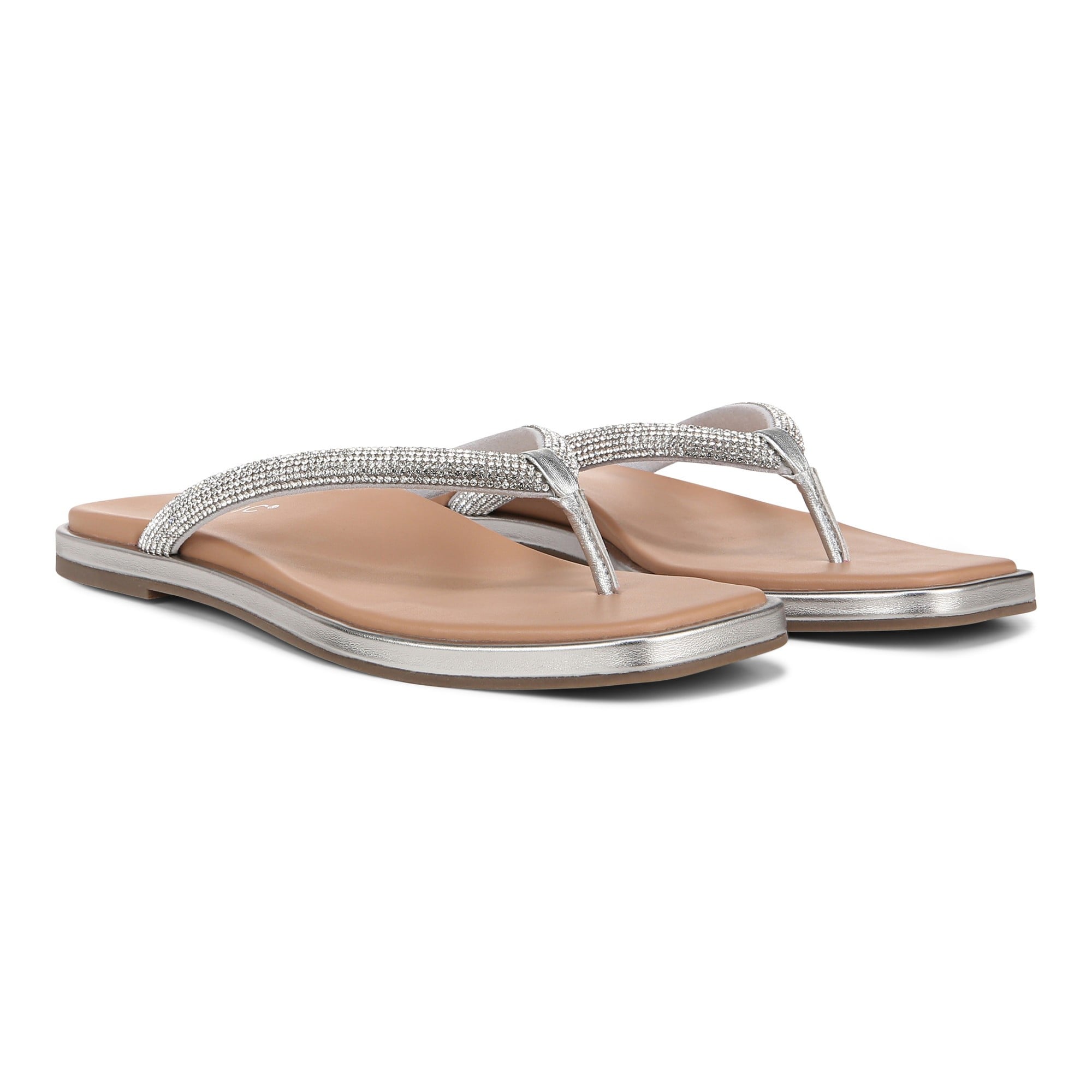 Vionic Vista Shine Women's Comfort Sandal - Silver - Pair