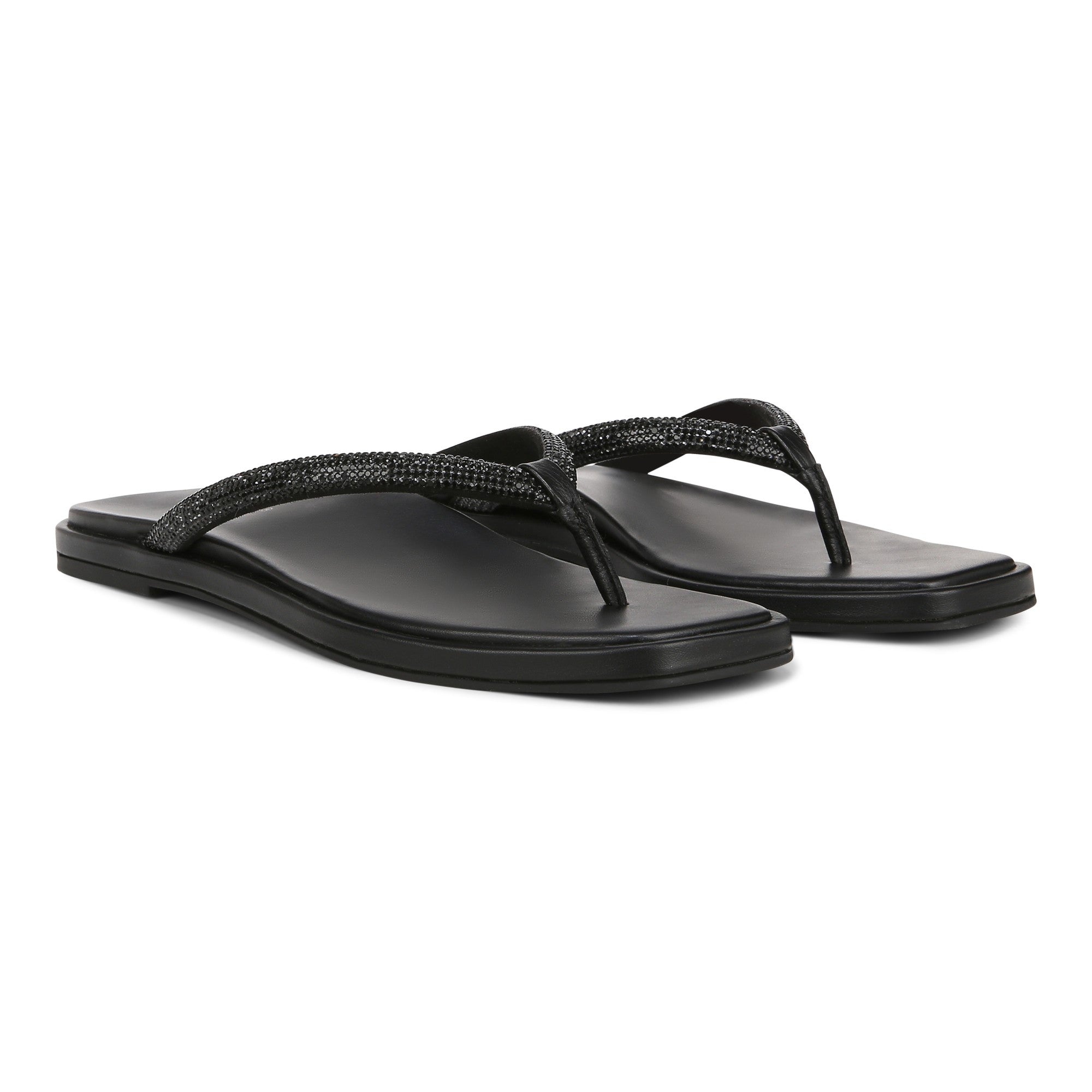 Vionic Vista Shine Women's Comfort Sandal - Black - Pair