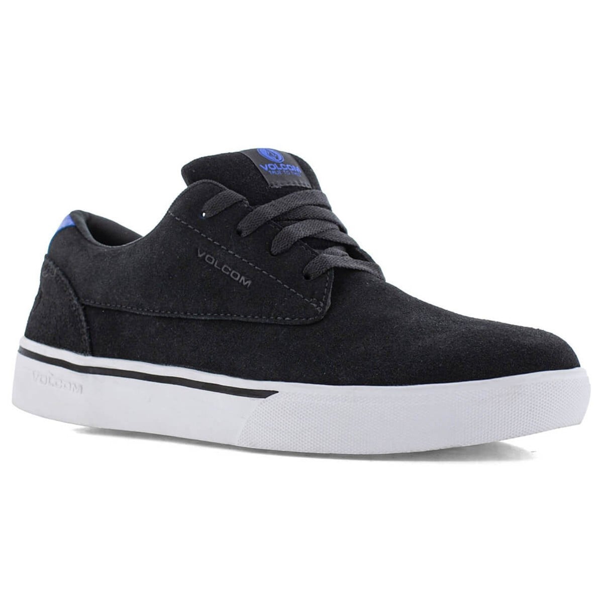 Volcom True Men's Composite Toe Slip Resistant Electrical Hazard Work Shoe in Black